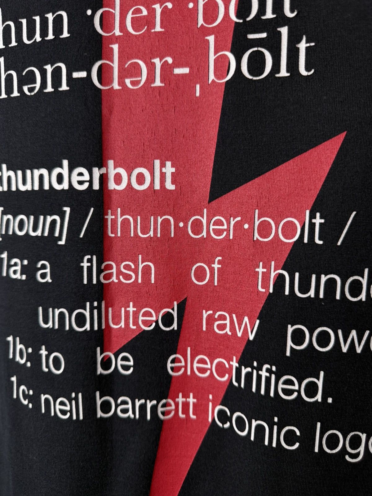 Neil Barrett Neil Barrett Thunderbolt T Shirt Art Abstract Luxury Size US M / EU 48-50 / 2 - 3 Thumbnail