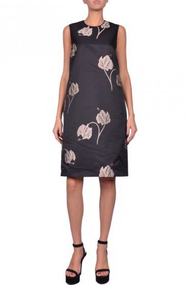 Rochas Rochas Embroidery Dress Size M / US 6-8 / IT 42-44 - 4 Thumbnail