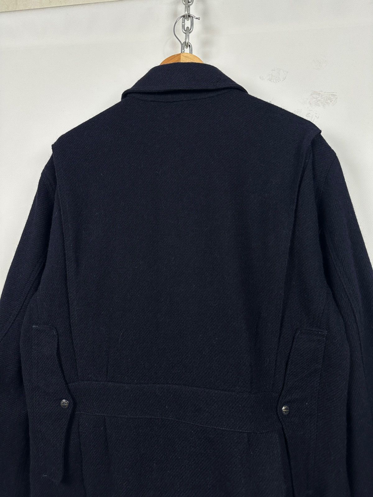 Polo Ralph Lauren Polo Ralph Lauren Wool/Alpaca Navy Blue Military Jacket Size US L / EU 52-54 / 3 - 17 Thumbnail