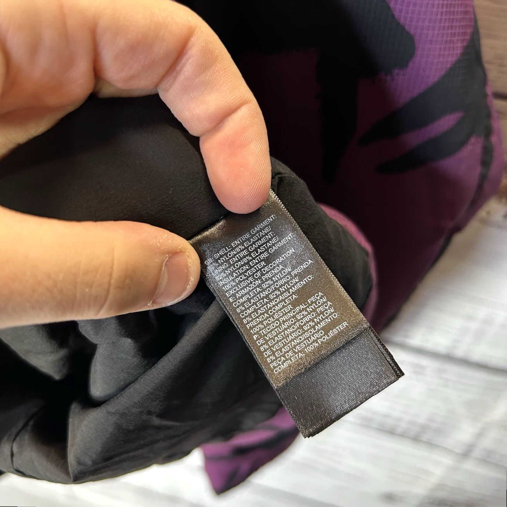 The North Face The North Face TNF Lodgefather Ventrix Hooded Insulated Purple Camo Jacket Large Size US L / EU 52-54 / 3 - 7 Thumbnail
