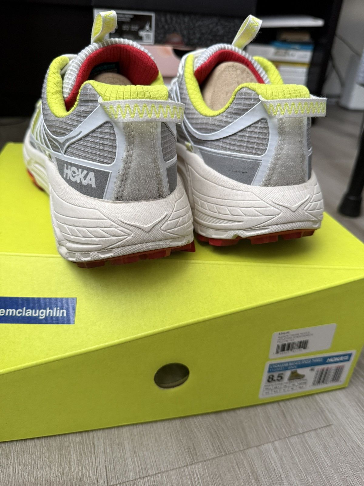 Hoka × Nicole McLaughlin HOKA x NICOLE MCLAUGHLIN MAFATE SPEED THREE2 Size US 8.5 / EU 41-42 - 4 Thumbnail