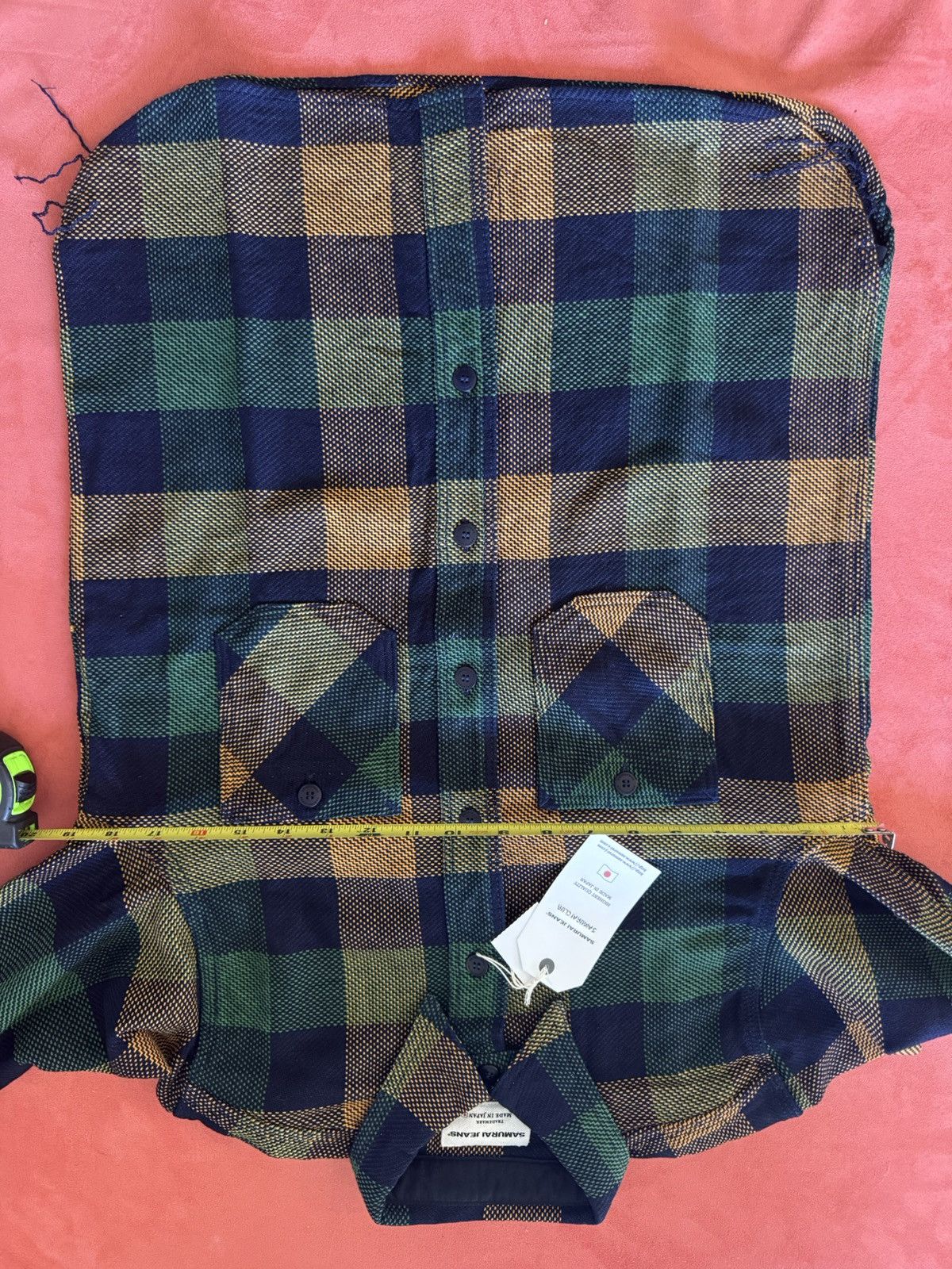 Samurai Jeans Samurai Jeans Heavy Flannel SIN24-01 S Small XS No Tariffs Size US S / EU 44-46 / 1 - 3 Thumbnail