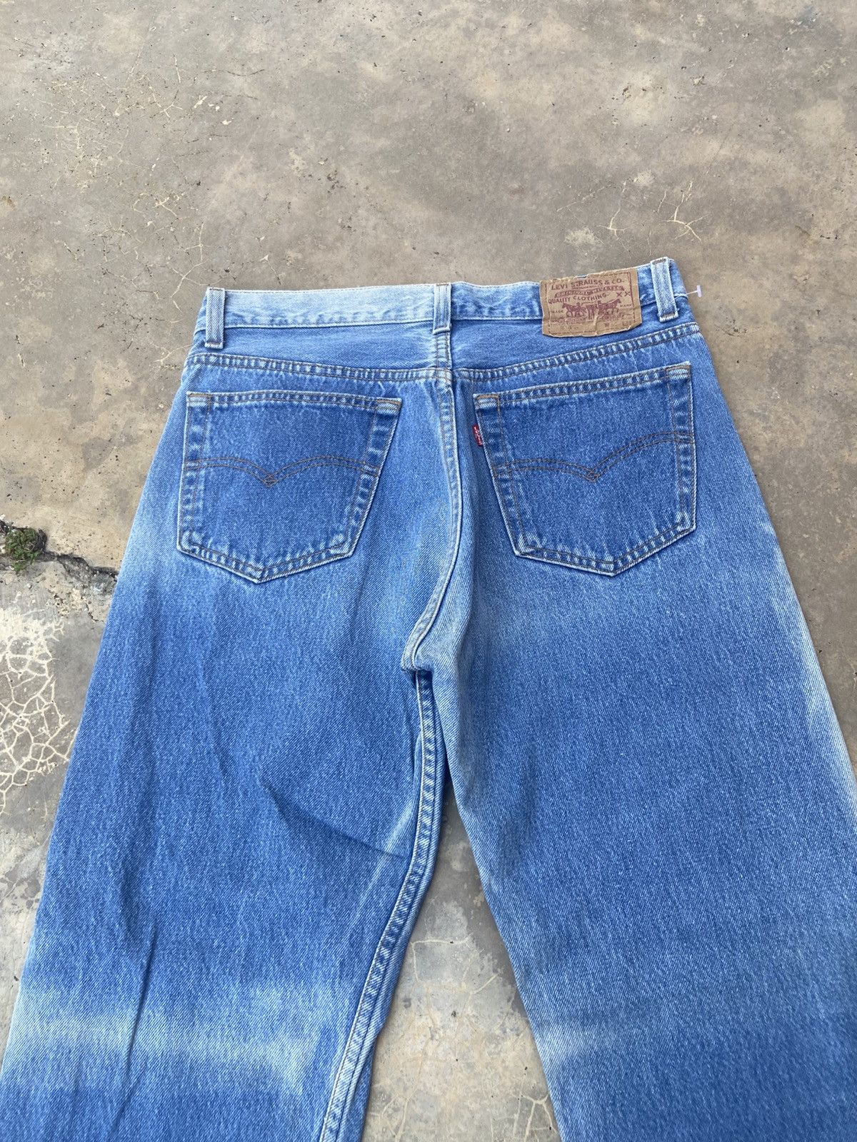 Levi's Vintage Levi’s 501XX Distressed Fade Pant Size US 30 / EU 46 - 4 Thumbnail