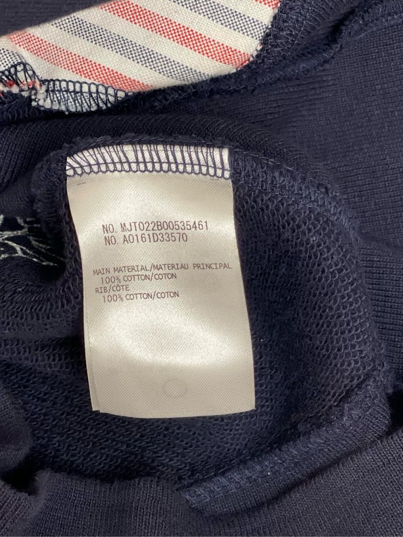 Thom Browne Thom browne Navy blue heavy industry embroidered floral car Size US S / EU 44-46 / 1 - 8 Thumbnail
