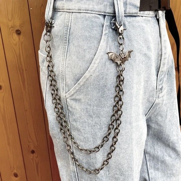 Jewelry Punk Style Bikers Pant Chain Size ONE SIZE - 1 Thumbnail