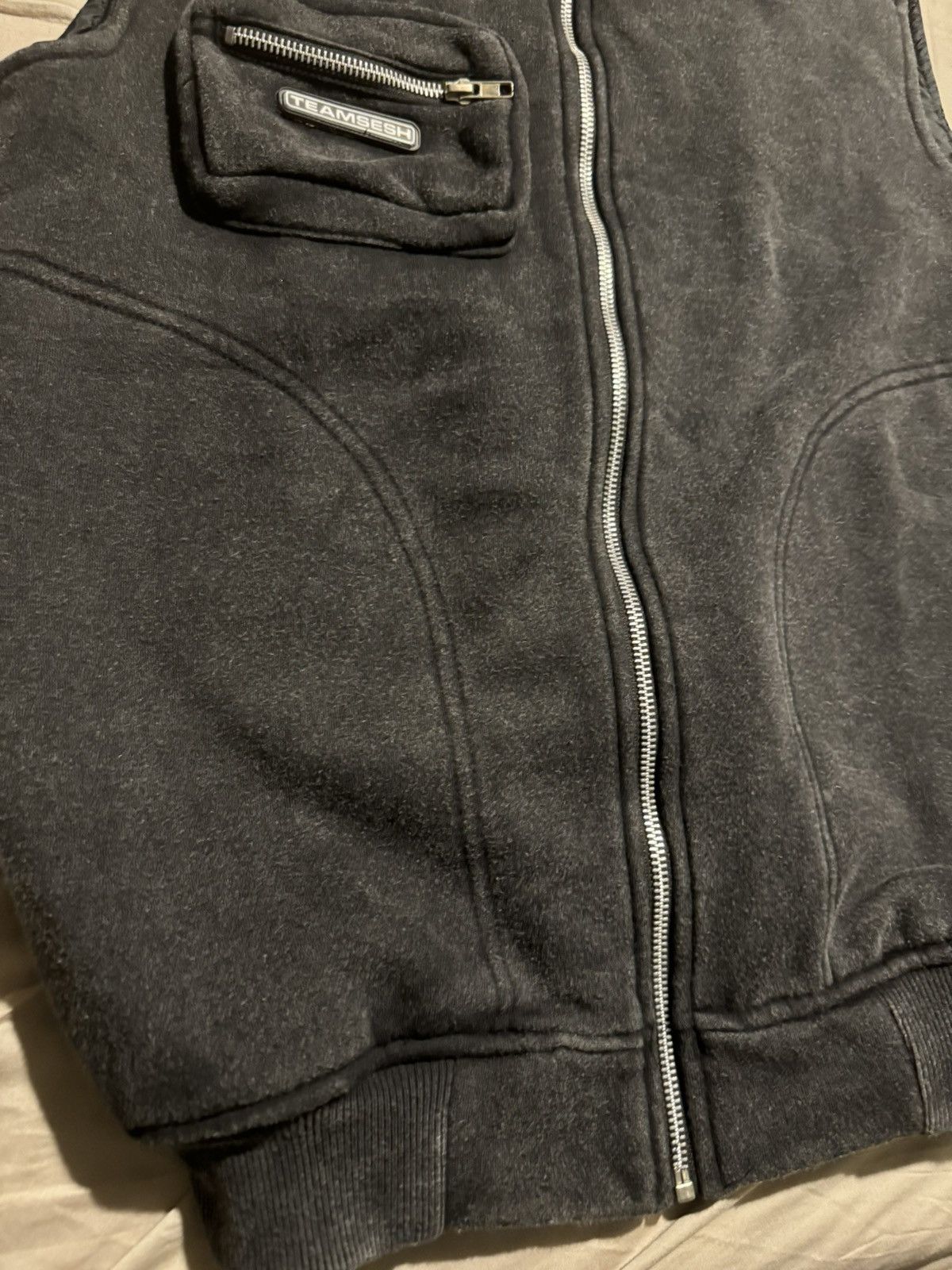 Bones TeamSESH x bones VINTAGE WASHED 3D CARGO VEST charcoal grey Size US XS / EU 42 / 0 - 12 Thumbnail