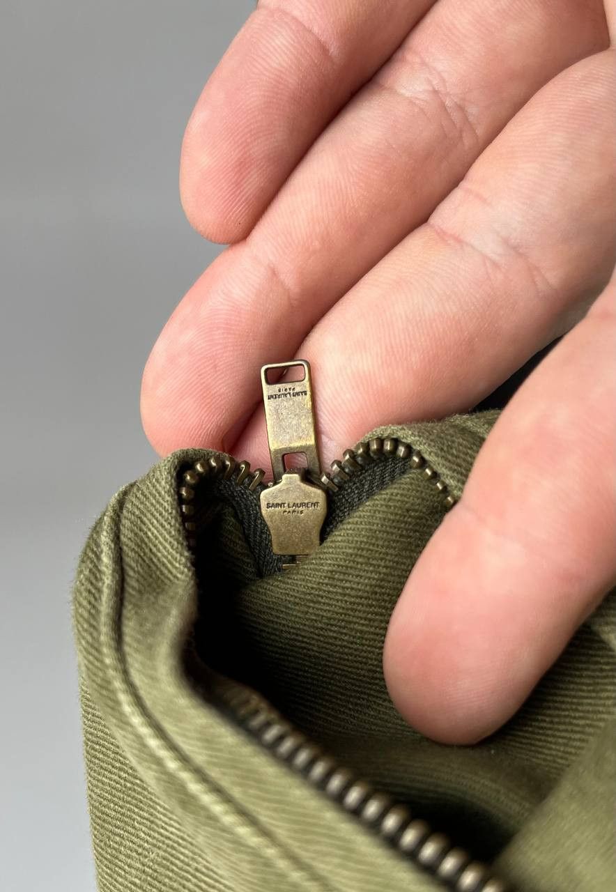 Saint Laurent Paris Saint Laurent Paris Love Patch Military F2 Field Jacket Size M / US 6-8 / IT 42-44 - 14 Thumbnail