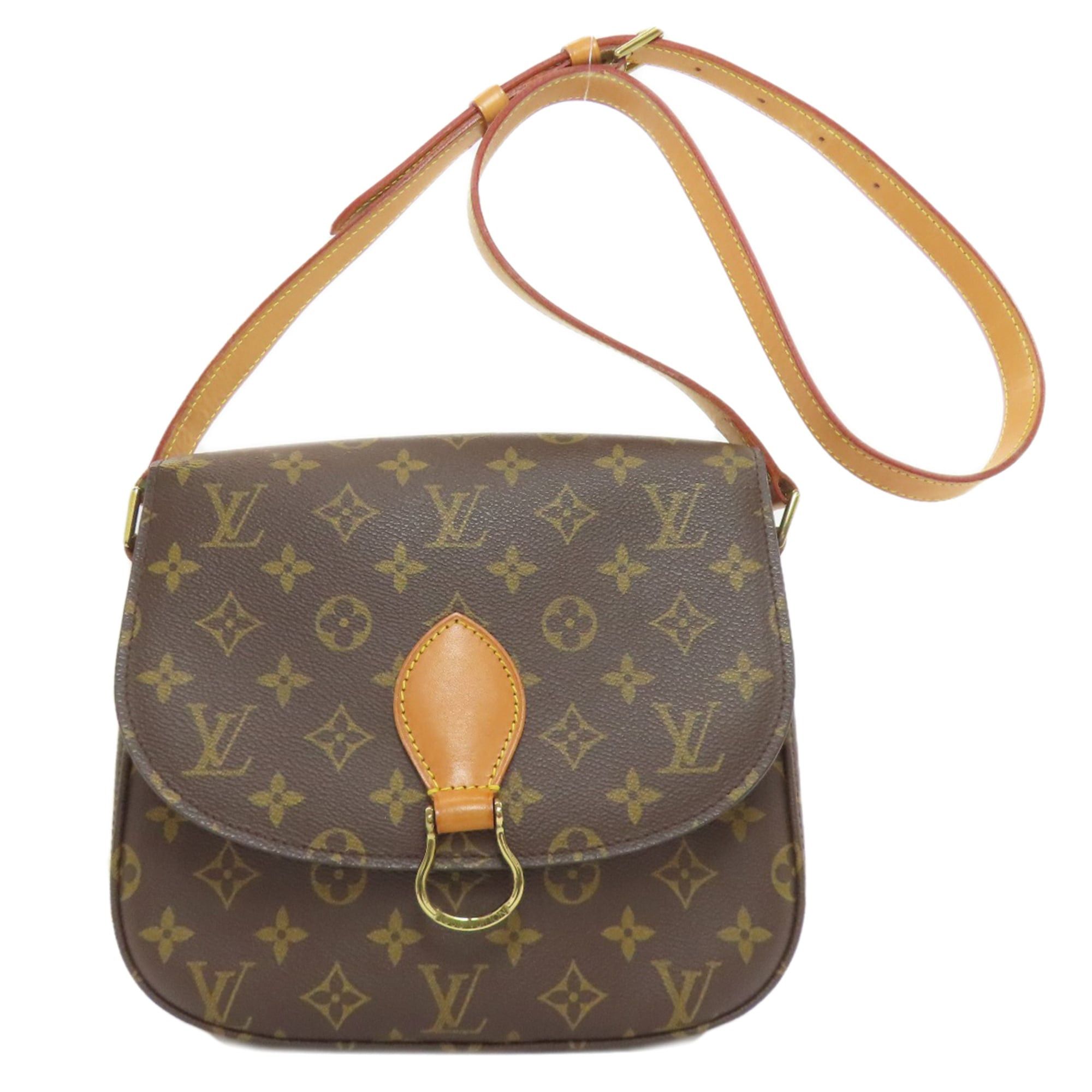 Louis Vuitton Louis Vuitton M51242 Saint Cloud Shoulder Bag, Monogram Canvas, Women's LOUIS VUITTON Size ONE SIZE - 1 Thumbnail