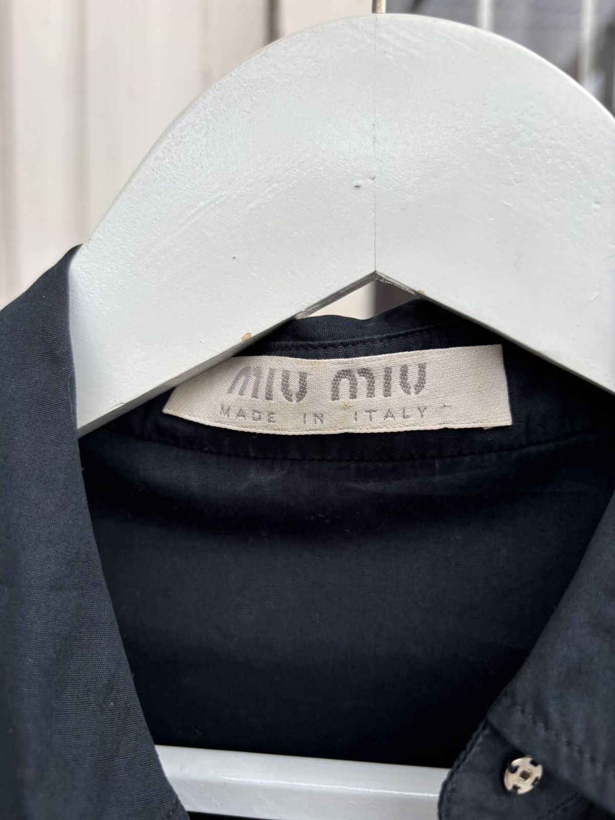 Miu Miu × Prada SS01 Miu Miu Long Shirt Size US S / EU 44-46 / 1 - 3 Thumbnail