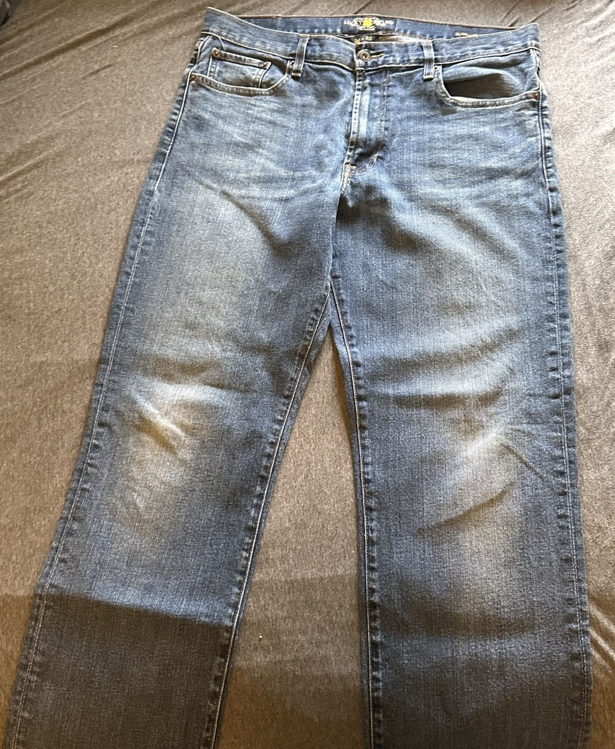 Lucky Brand Lucky Brand Denim x Vintage x Distressed Size US 36 / EU 52 - 1 Thumbnail