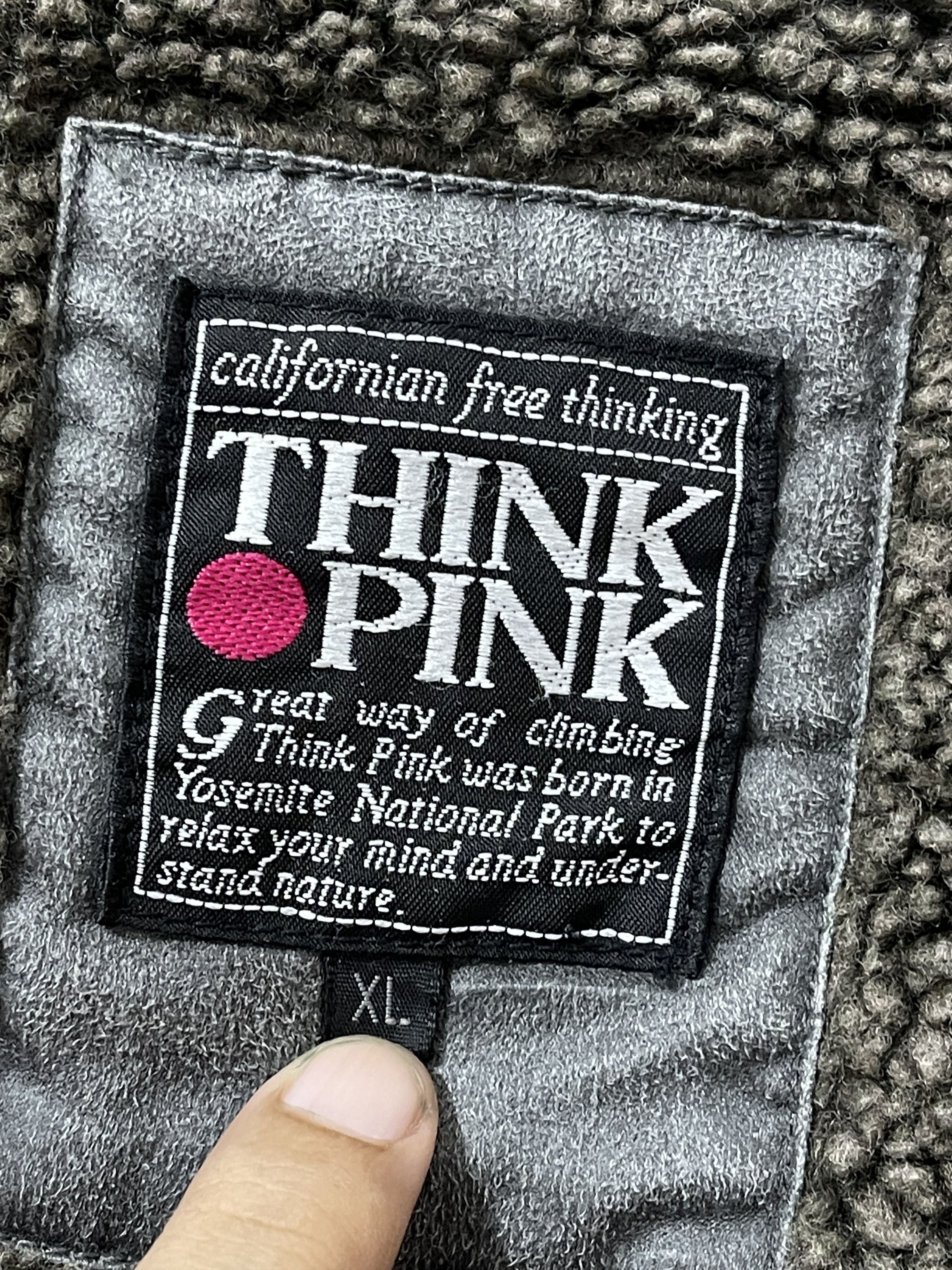 Japanese Brand 2000s THINKPINK Japan Archive Fur Vkei Style Jacket Size US XL / EU 56 / 4 - 6 Thumbnail
