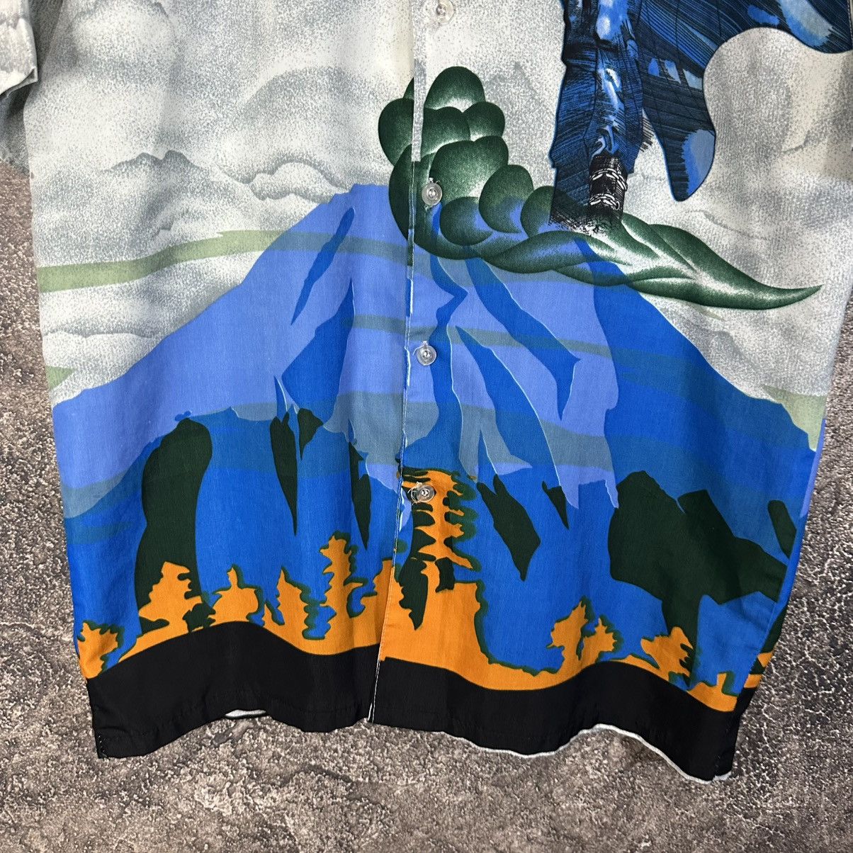 Anime Vintage Anime Berserk AOP Crazy Design Shirt Size US XL / EU 56 / 4 - 4 Thumbnail