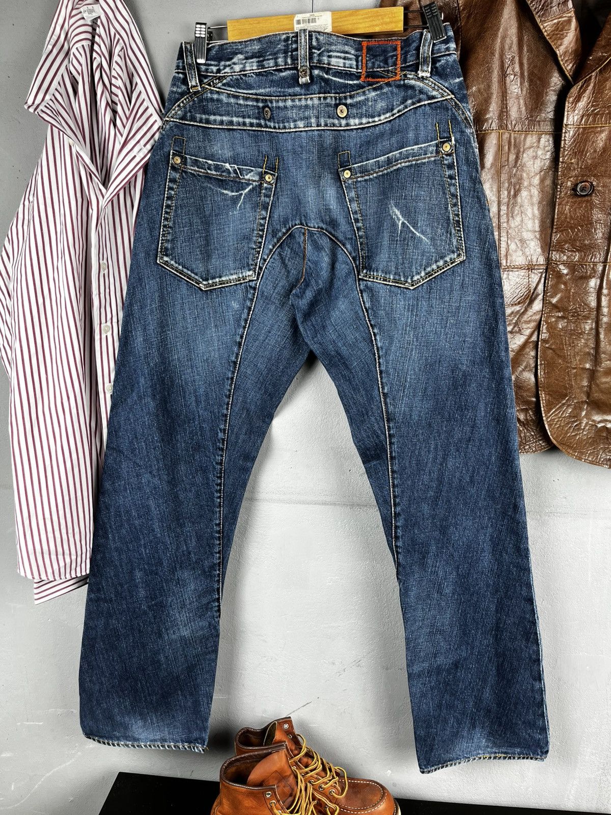 Hugo Boss Hugo Boss denim pants vintage Size US 31 - 3 Thumbnail