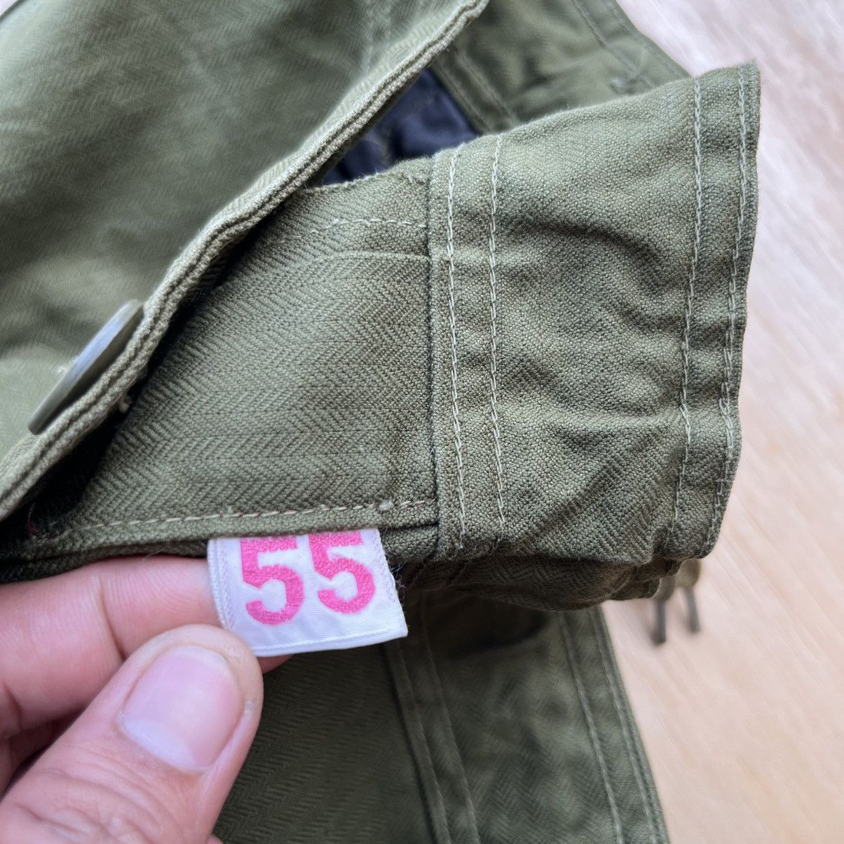 Buzz Rickson's TROUSERS MILITARY DANMARK HBT JAPANESE BRAND CUSTOM VINTAGE Size US 41 - 7 Thumbnail
