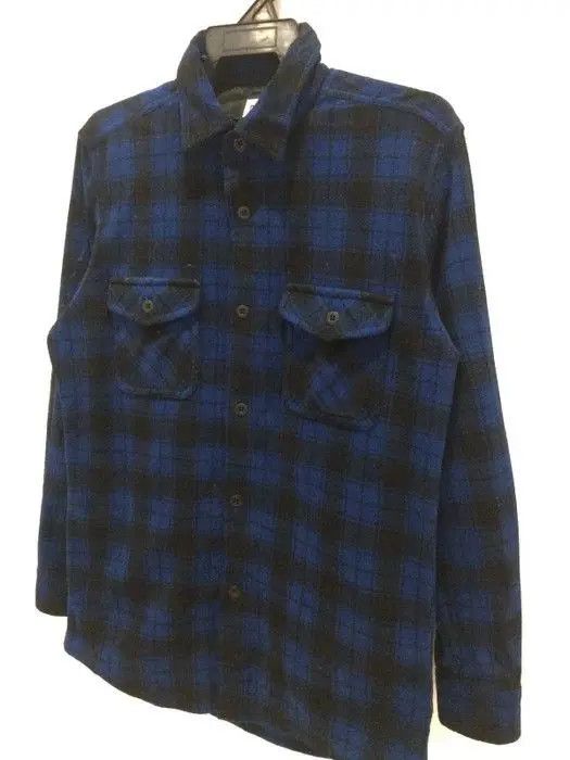 Flannel × Japanese Brand Japanese Brand Uniqlo Plaid Tartan Shirt Button Up Size US M / EU 48-50 / 2 - 4 Thumbnail