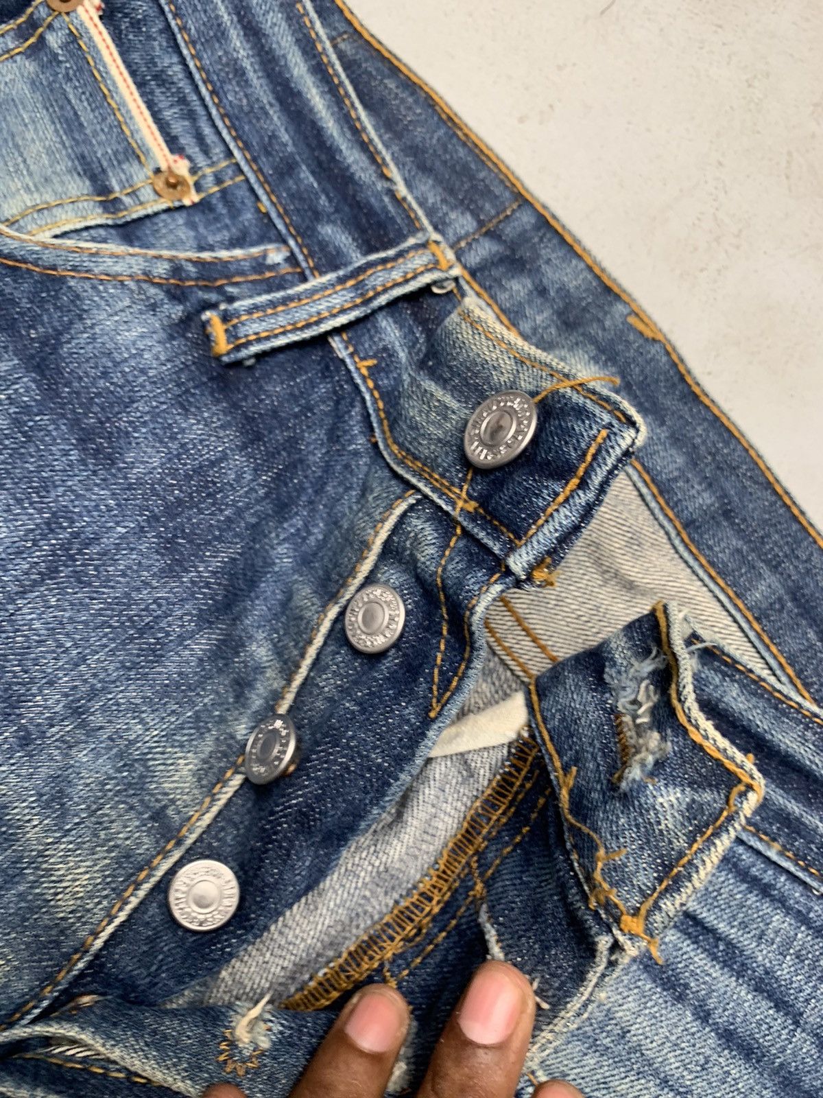 Levi's Vintage Levi’s salvage big E 501 denim Size US 30 / EU 46 - 5 Thumbnail