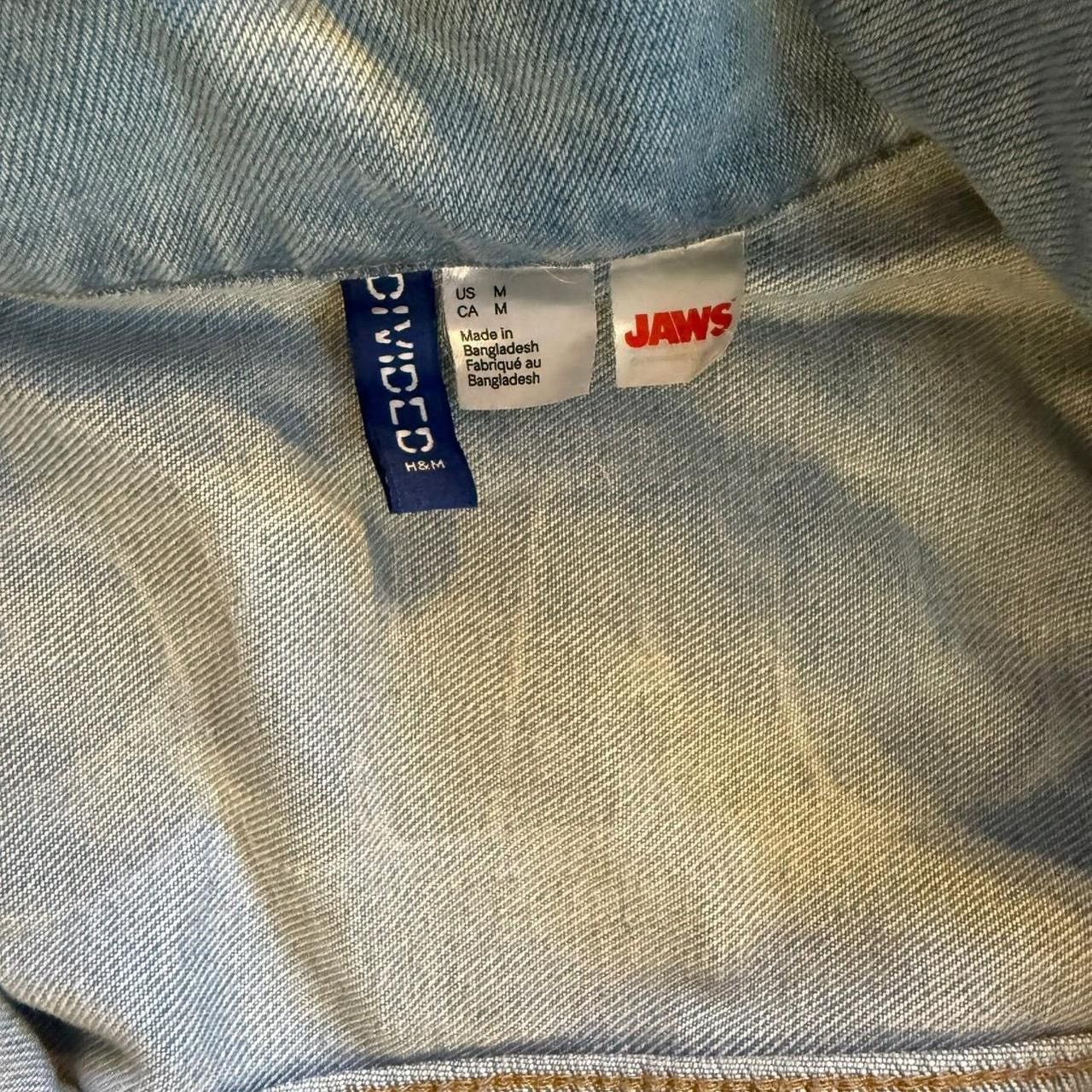 H&M JAWS Jean Jacket - M Size US M / EU 48-50 / 2 - 4 Thumbnail