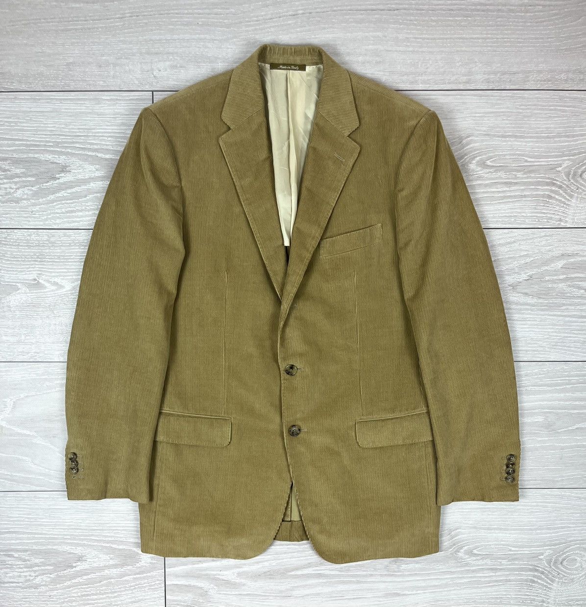 Loro Piana Bamford&Sons England Loro Piana Cashpima Velvet Blazer Size 48R - 1 Thumbnail