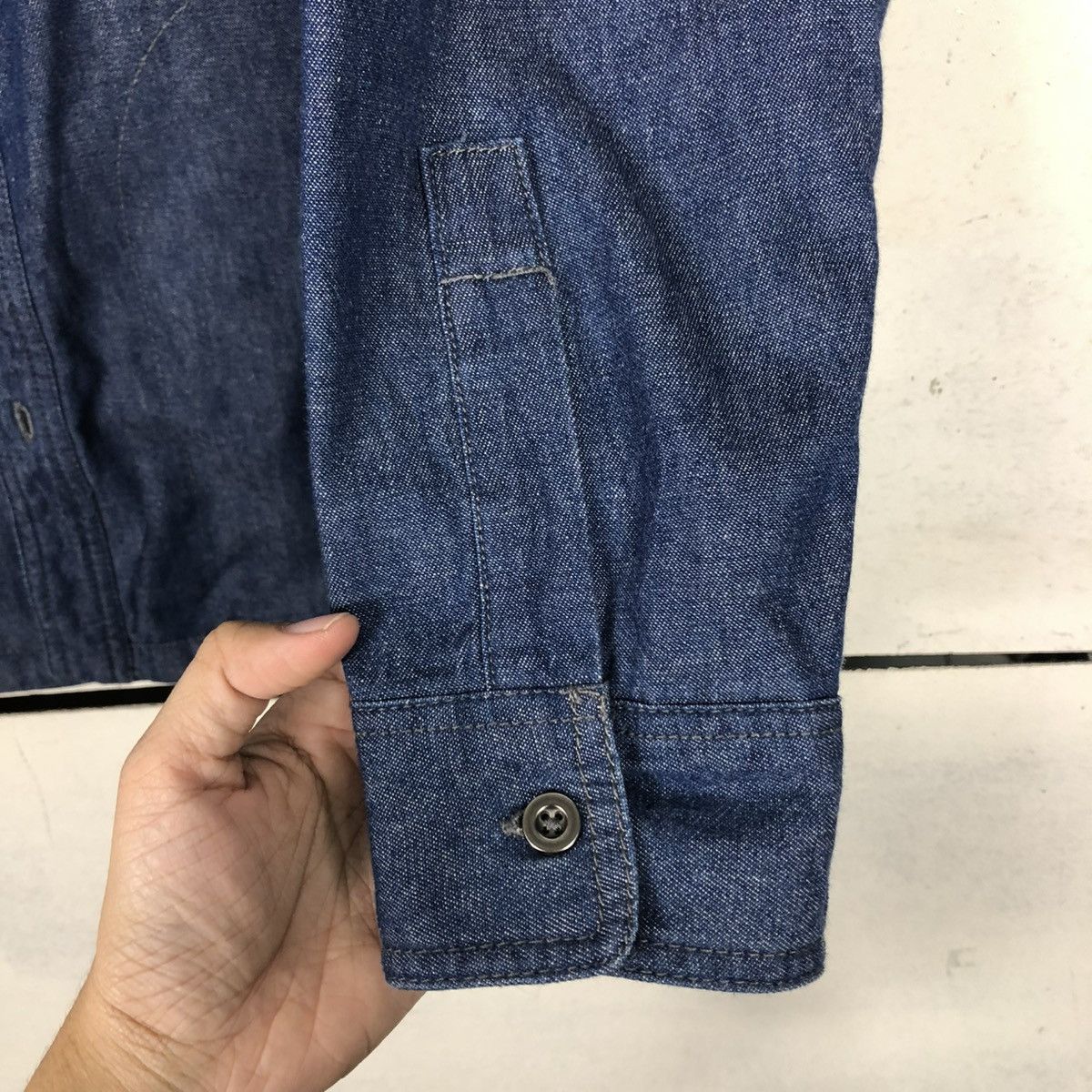 Japanese Brand × Vintage 🔥VINTAGE CHORE DENIM WORK BLANKET JACKET PATRIZIO FRANCESCA Size US L / EU 52-54 / 3 - 17 Thumbnail