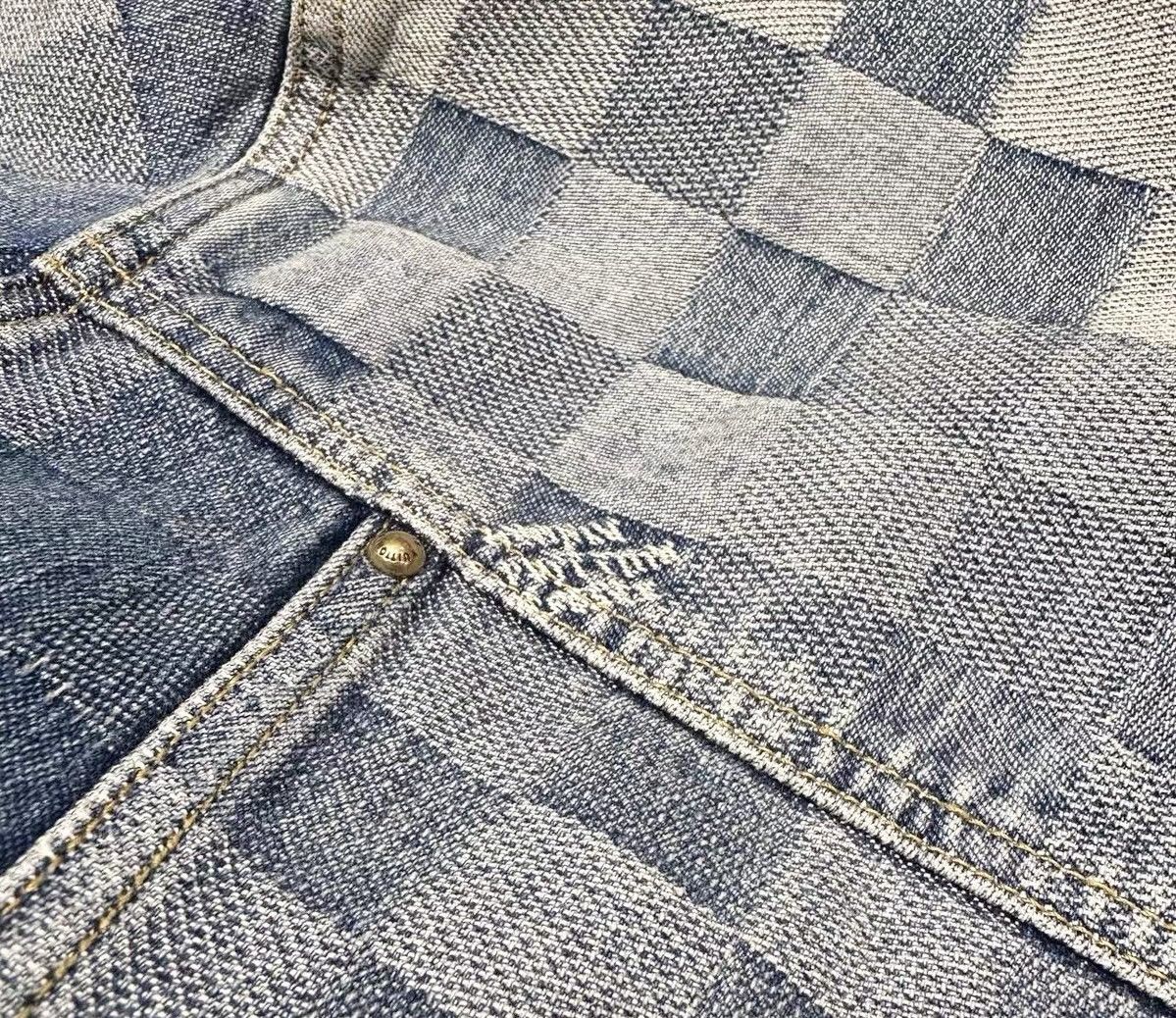 Louis Vuitton Louis Vuitton X Pharrell 54 Damoflage Damier Denim Jacket Size US L / EU 52-54 / 3 - 4 Thumbnail