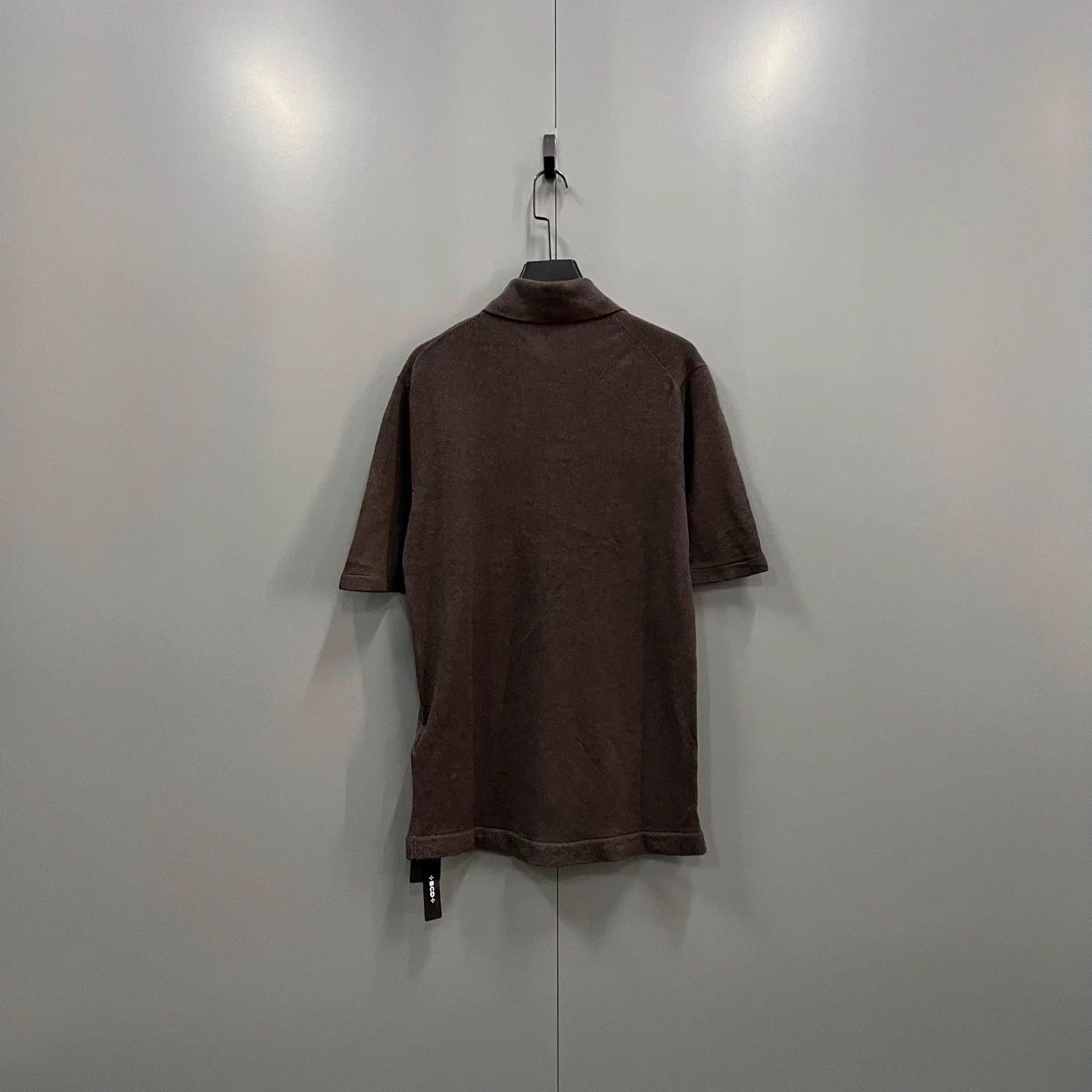 Bottega Veneta BV Deep Brown Tri-Patch Short-Sleeve Polo M Size US M / EU 48-50 / 2 - 3 Thumbnail