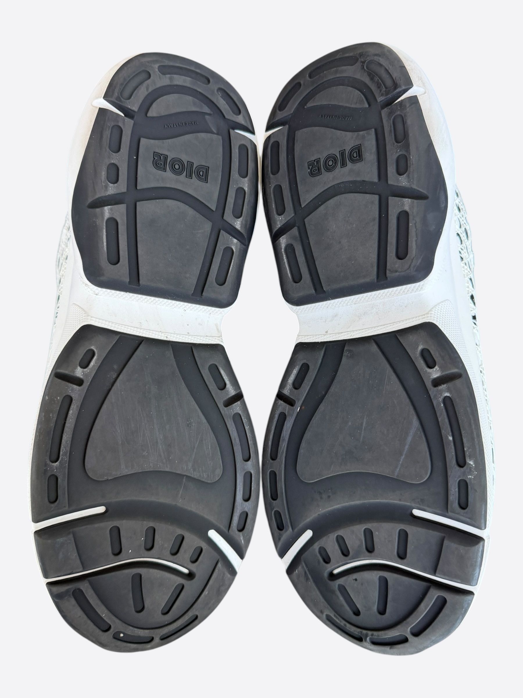 Dior Dior White & Black Oblique B24 Sneakers Size US 10 / EU 43 - 7 Thumbnail