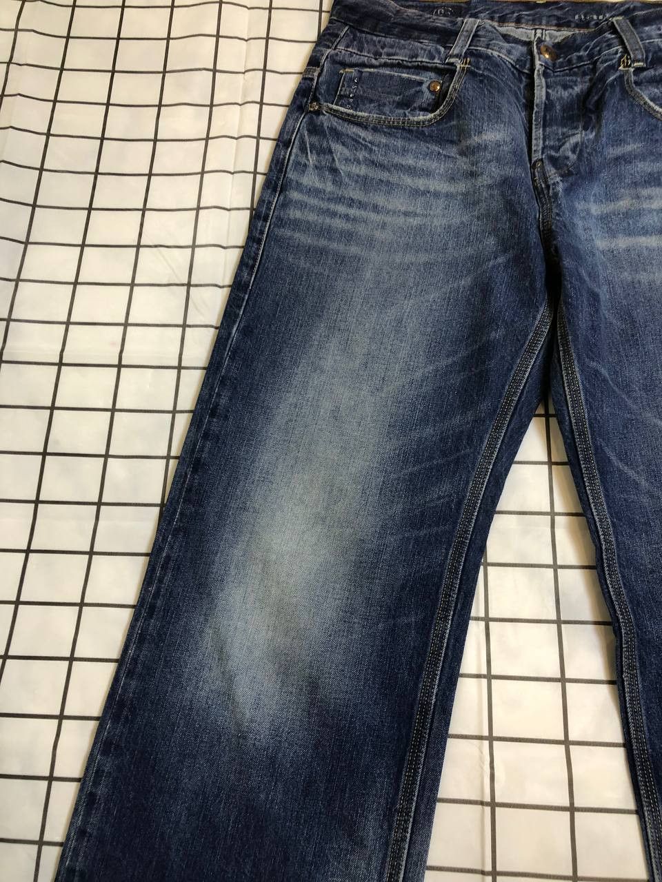 G-Star G-Star RADAR LOW LOOSE' Dark Aged Jeans Size US 30 / EU 46 - 5 Thumbnail