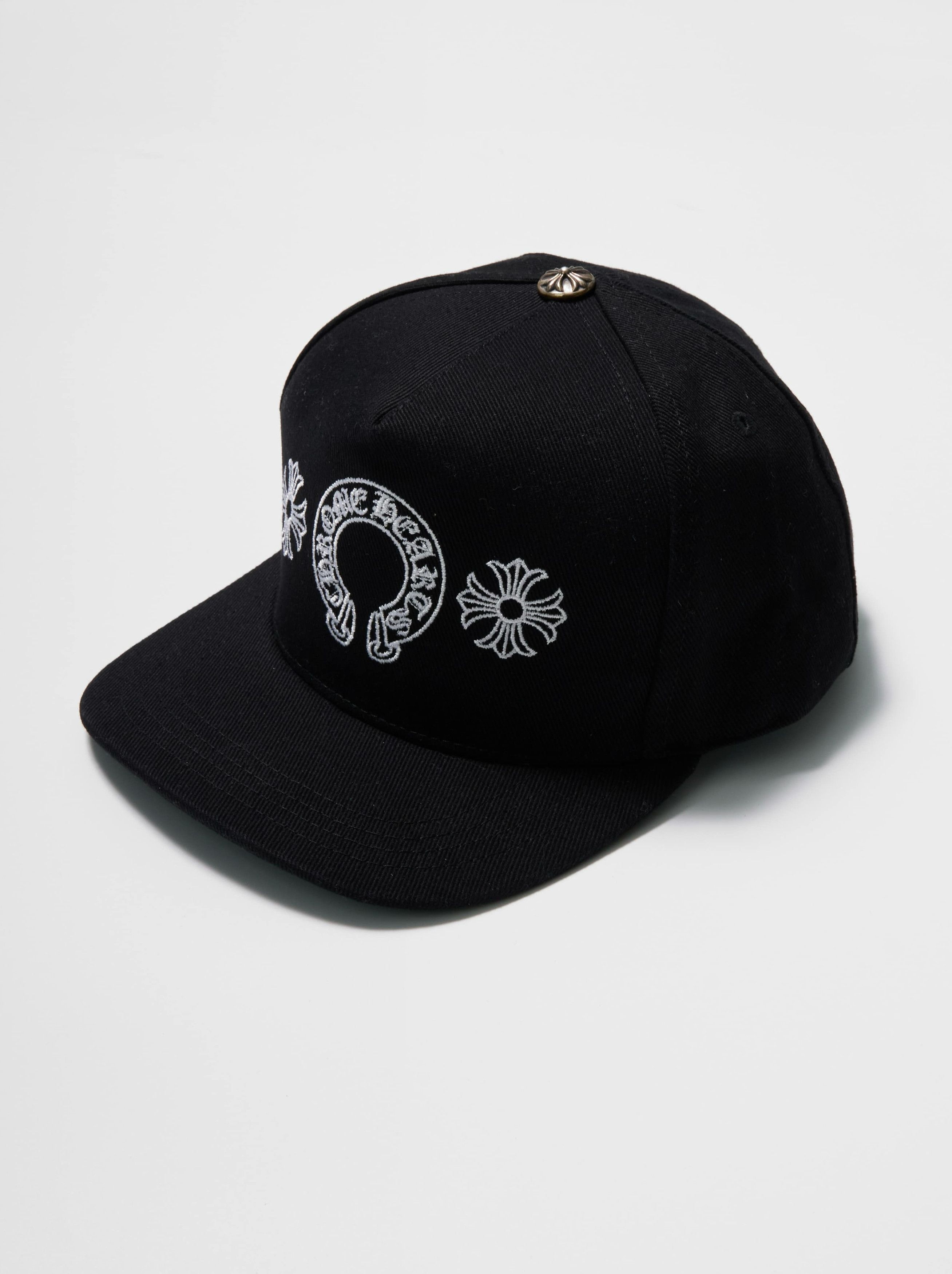 Chrome Hearts Chrome Hearts Horseshoe Denim Hat black Size ONE SIZE - 1 Thumbnail