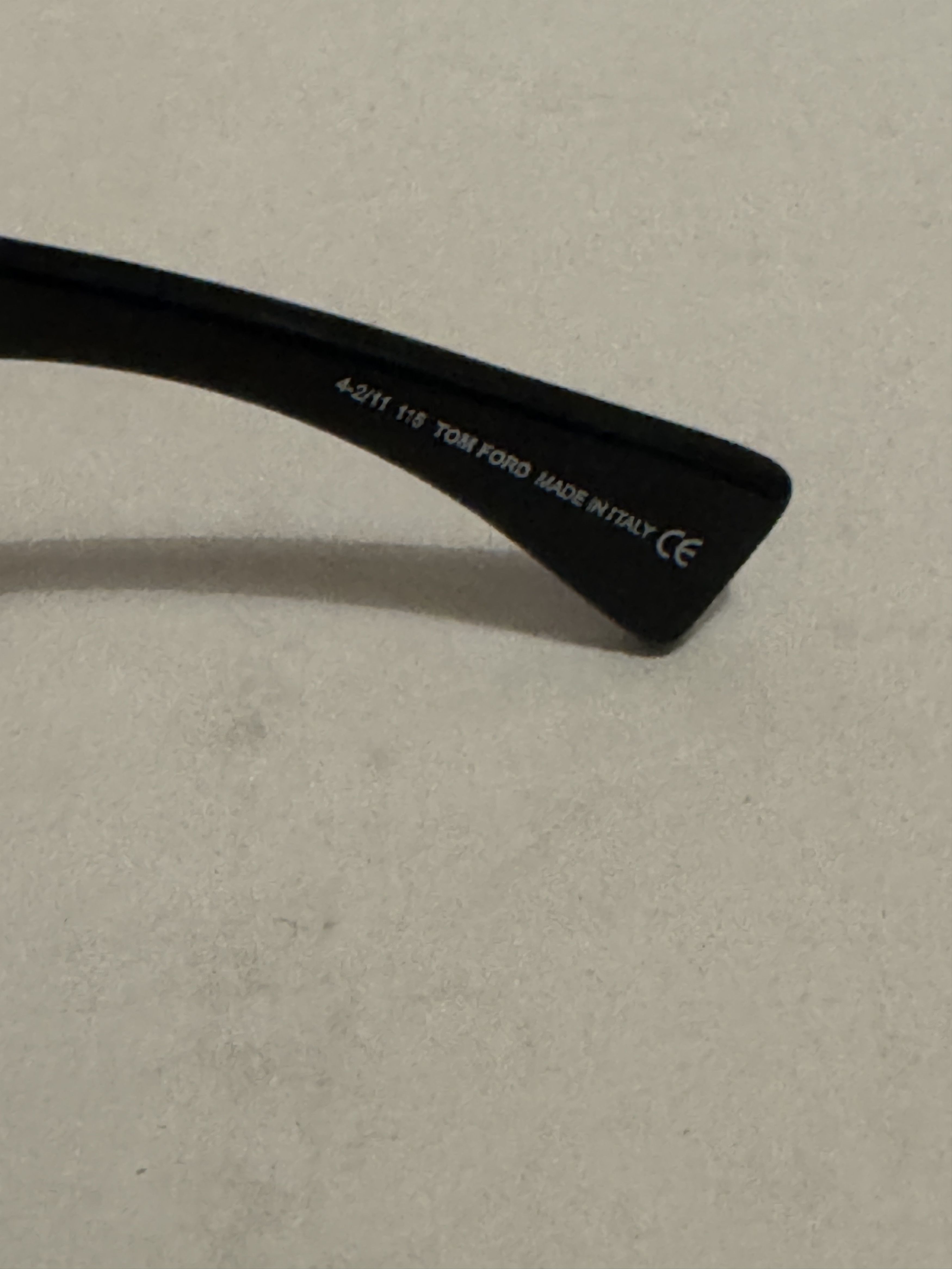 Tom Ford Tom Ford Daphne FT0219 Oversized Cat Eye Black Sunglasses Size ONE SIZE - 8 Thumbnail