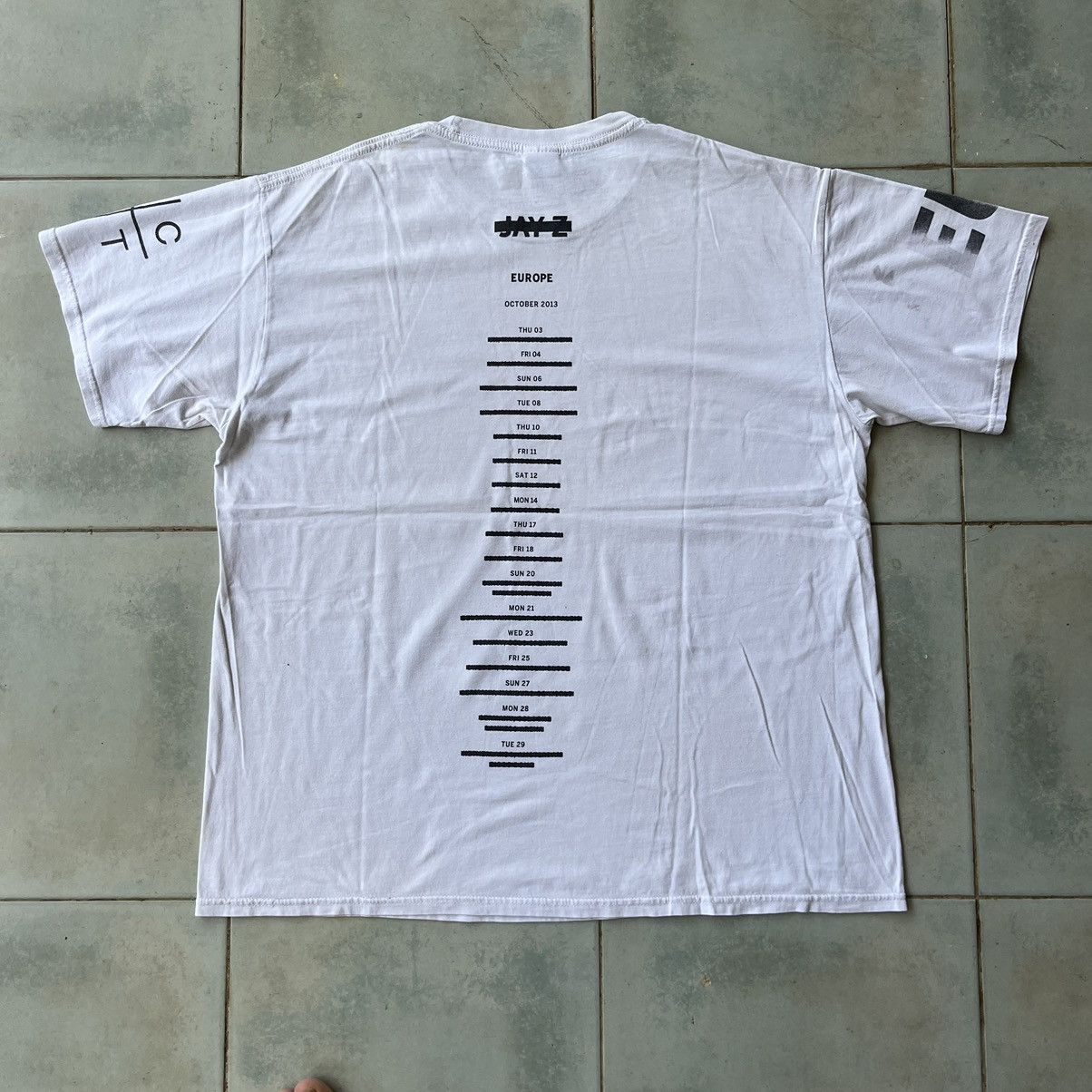 Jay-Z × Rap Tees Rare Jay Z Magna Carter World Tour Size US L / EU 52-54 / 3 - 8 Thumbnail