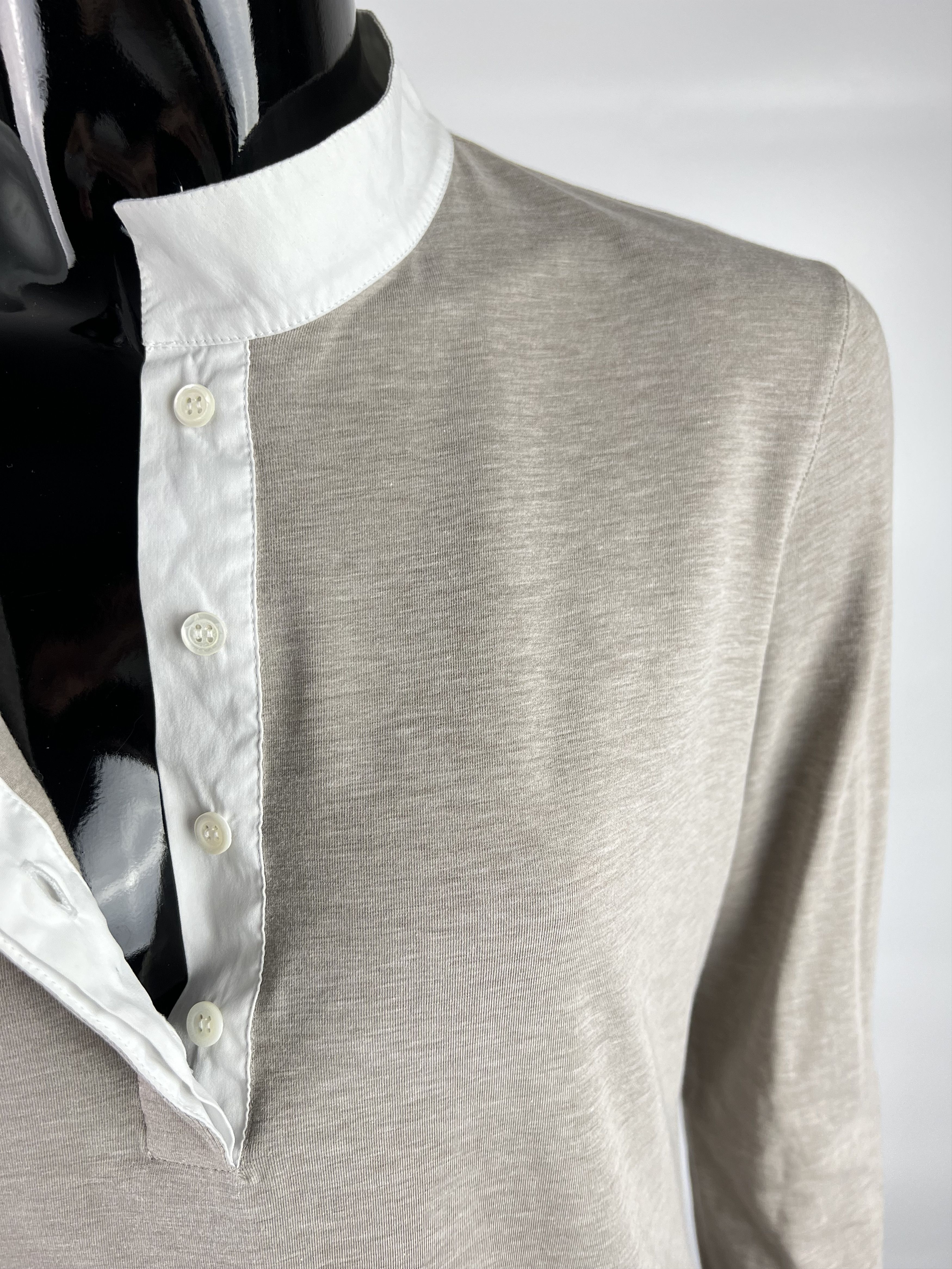 Fabiana Filippi Fabiana Filippi Cotton Long Sleeve Shirt Blouse Size L Size L / US 10 / IT 46 - 4 Thumbnail