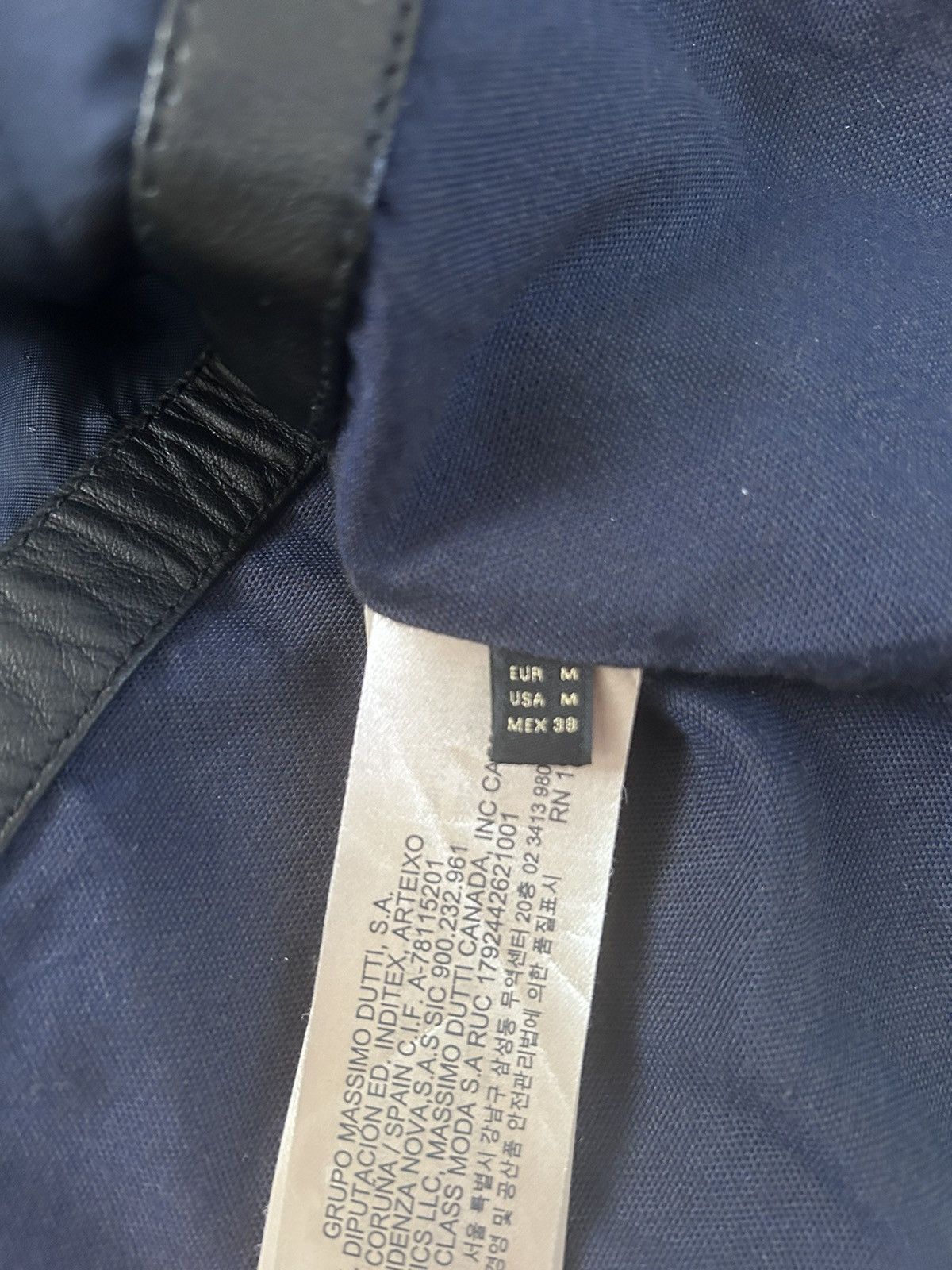 Massimo Dutti Massimo Dutti 2000s Vintage Leather Racer Jacket Size US M / EU 48-50 / 2 - 6 Thumbnail