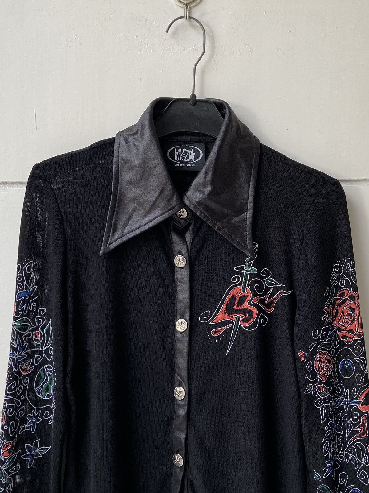 Seditionaries OZZ ON Black Shirt Size US XS / EU 42 / 0 - 2 Thumbnail