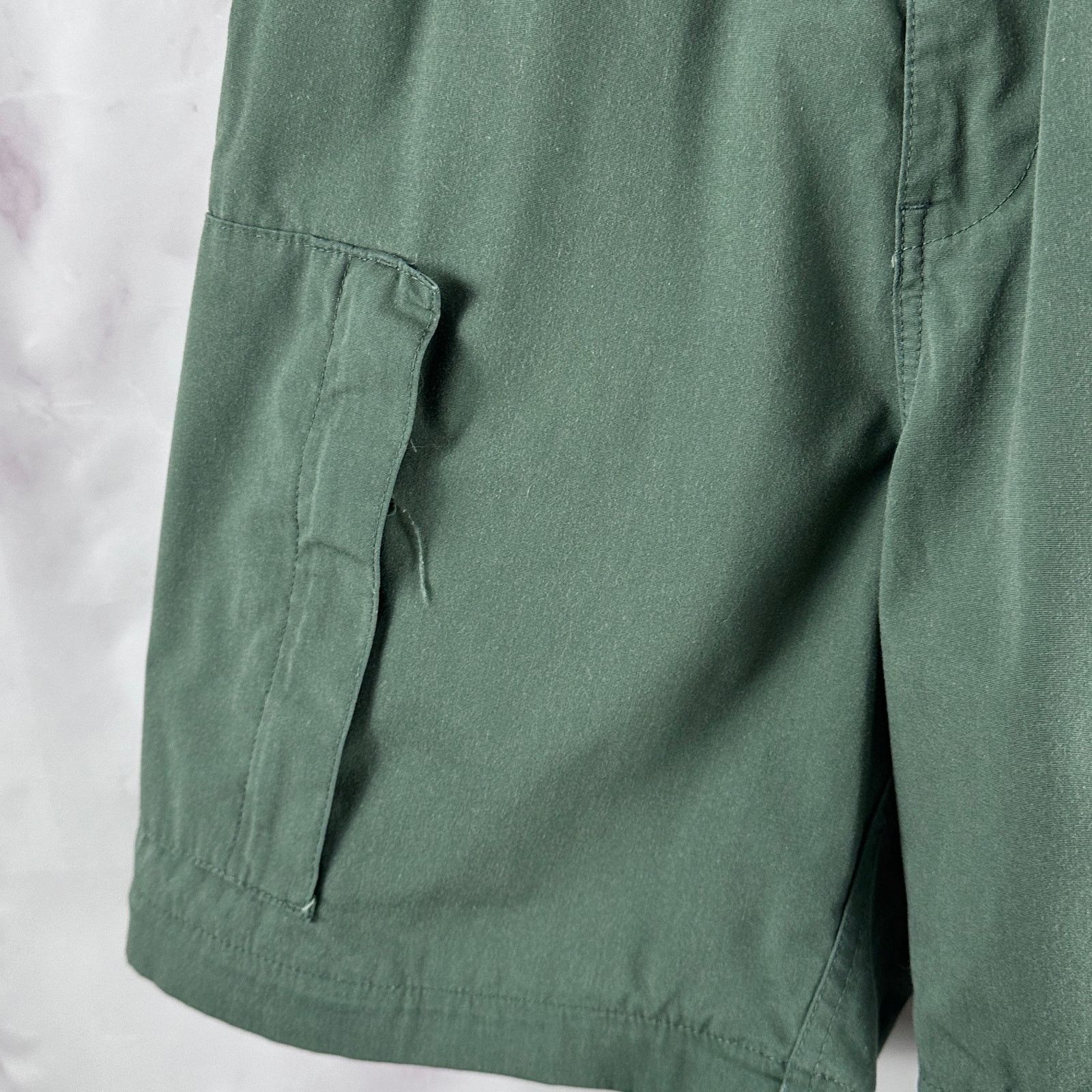 Undercover GU Green Cargo Shorts Size US 30 / EU 46 - 4 Thumbnail