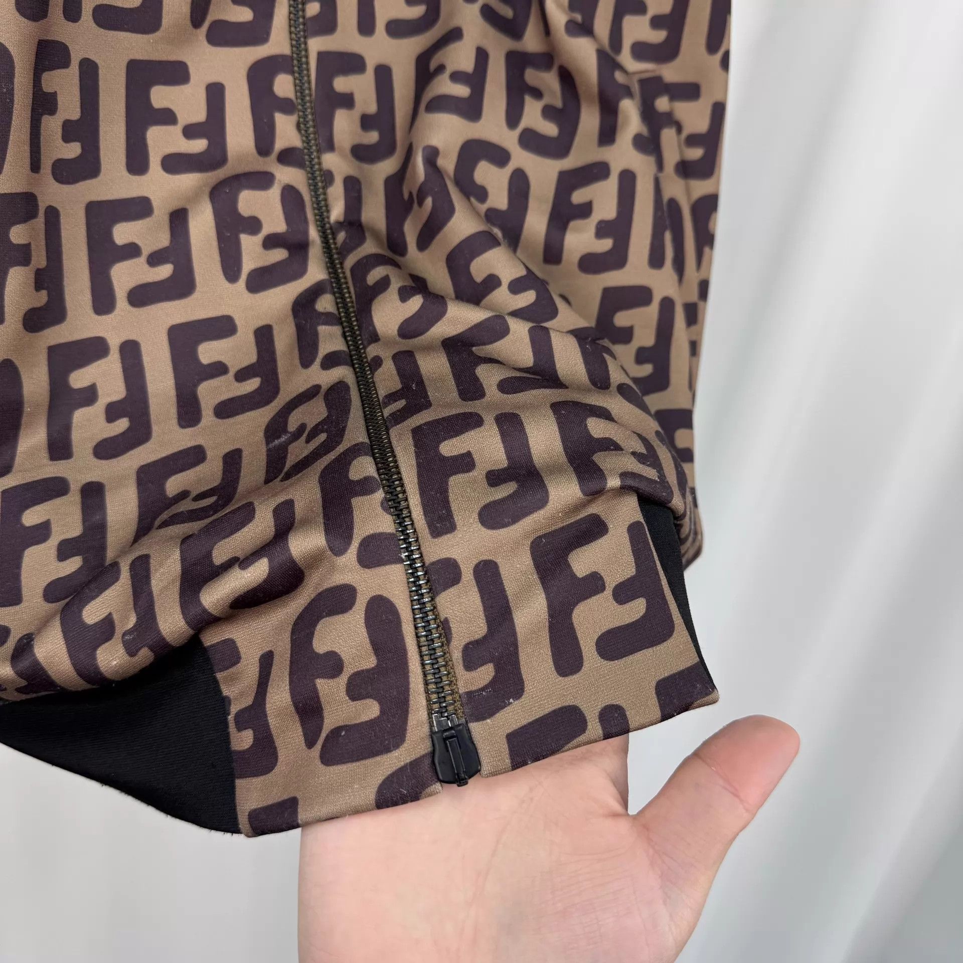 Fendi Fendi FF Zip Jacket M 95New Zip Puller Missing Size US M / EU 48-50 / 2 - 5 Thumbnail