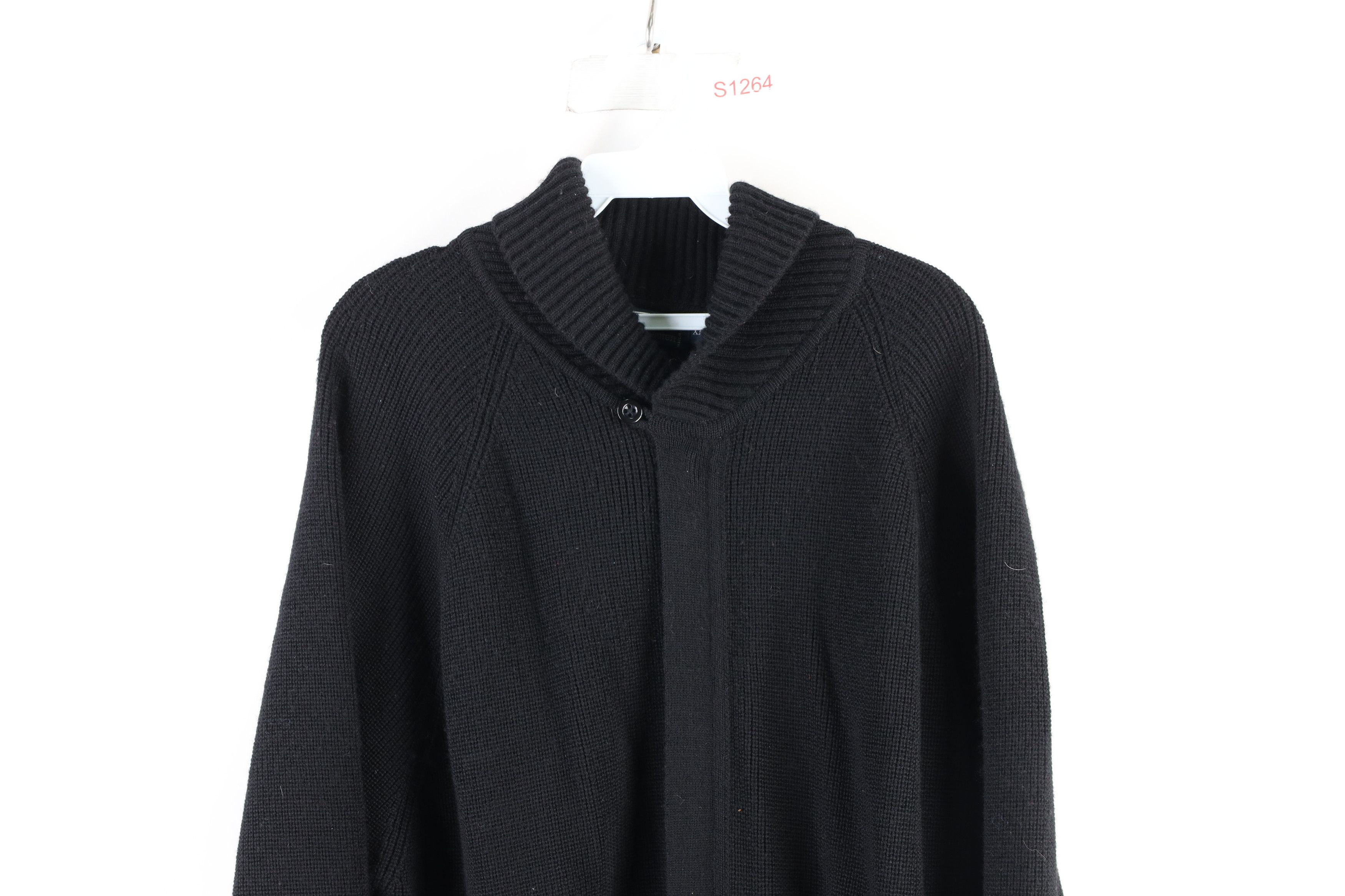 Polo Ralph Lauren Vintage 90s Ralph Lauren Chunky Wool Knit Cardigan Sweater Size US XL / EU 56 / 4 - 2 Thumbnail