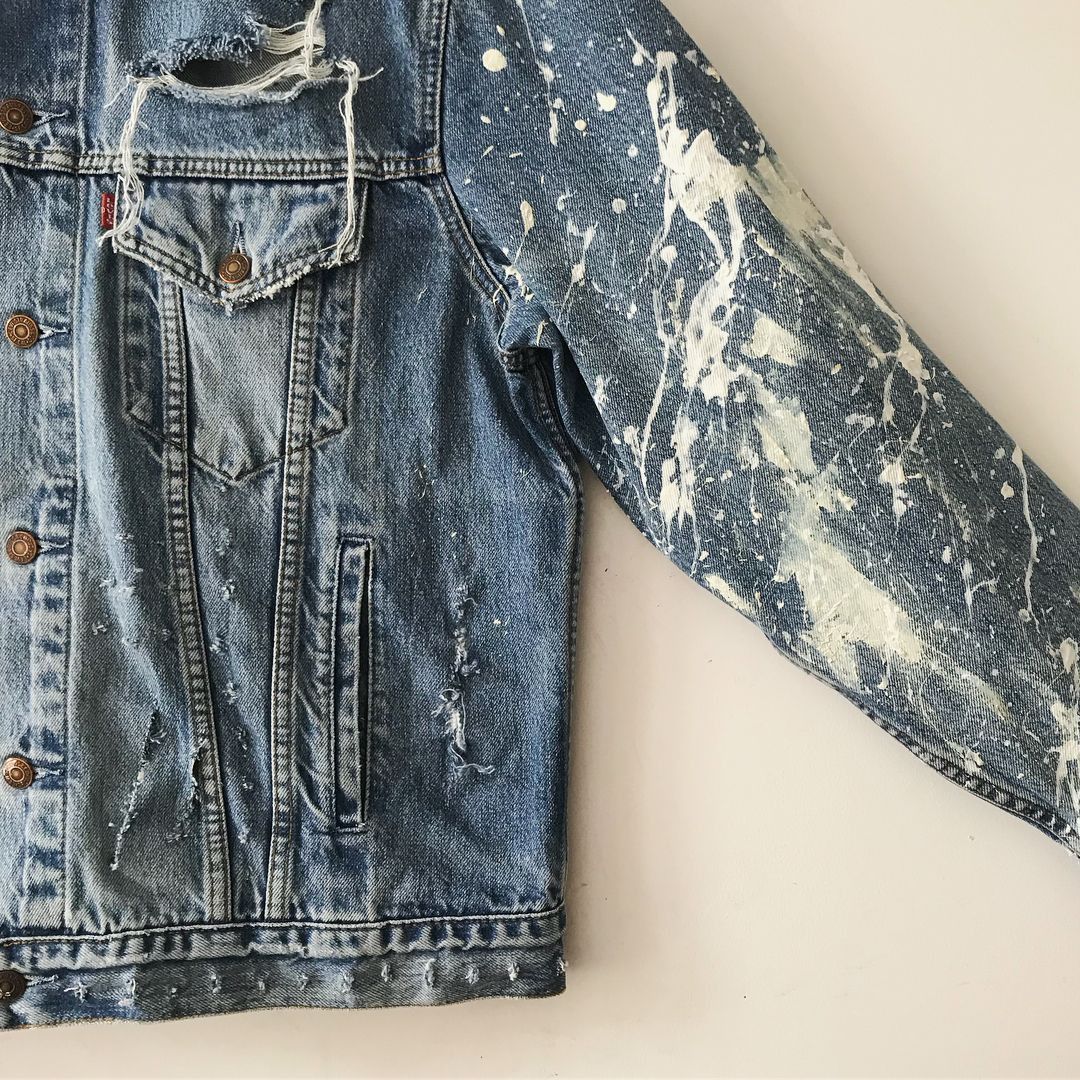 Handmade × Japanese Brand SKULL CUSTOM JACKET LIL PEEP JACKET RAP JACKET opium jacket Size US M / EU 48-50 / 2 - 5 Thumbnail