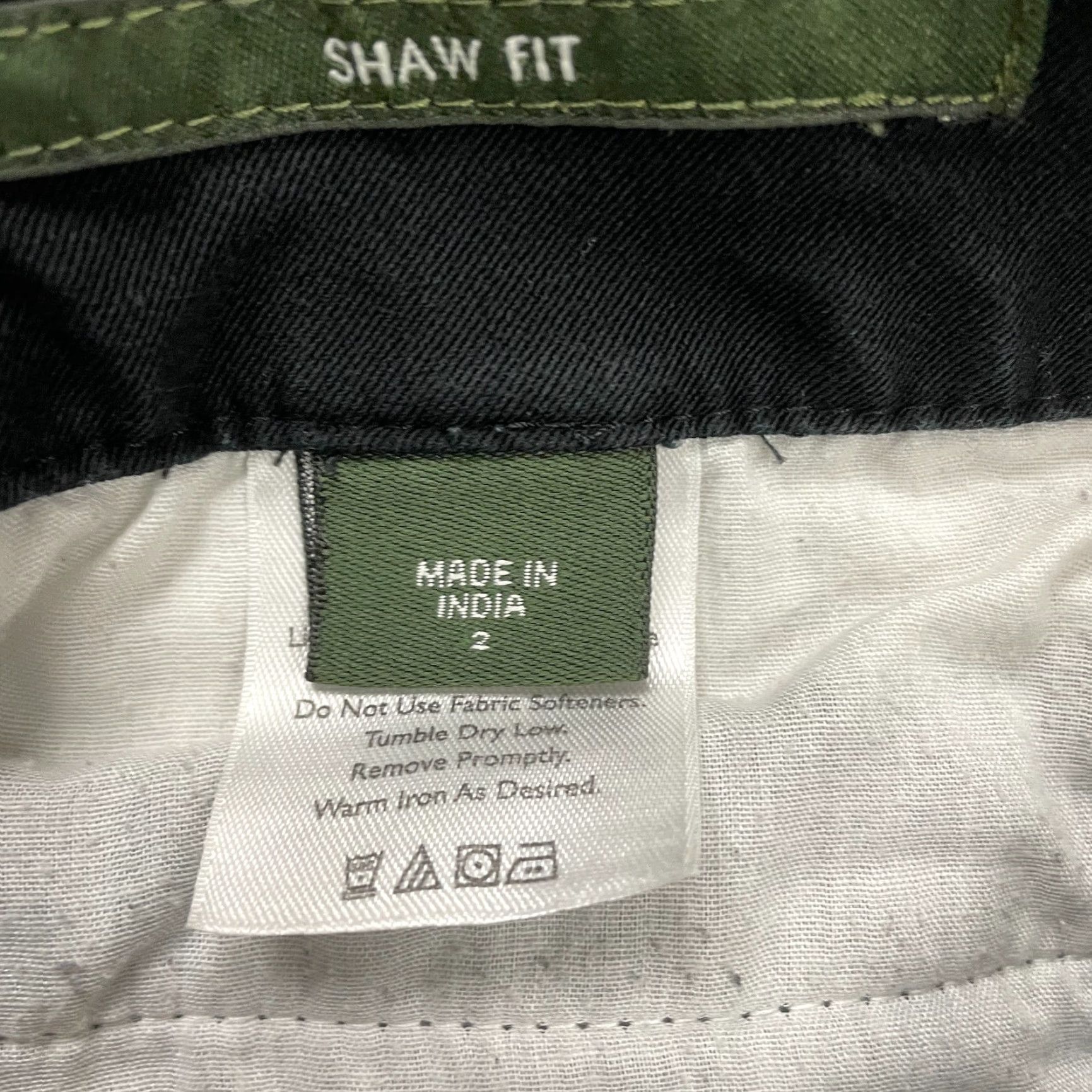 Eddie Bauer Eddie Bauer Women Pants Chino Bootcut Mid Rise Stretch 30x27.5 Black Solid Cotton 2 Womens Size 26" / US 2 / IT 38 - 7 Thumbnail
