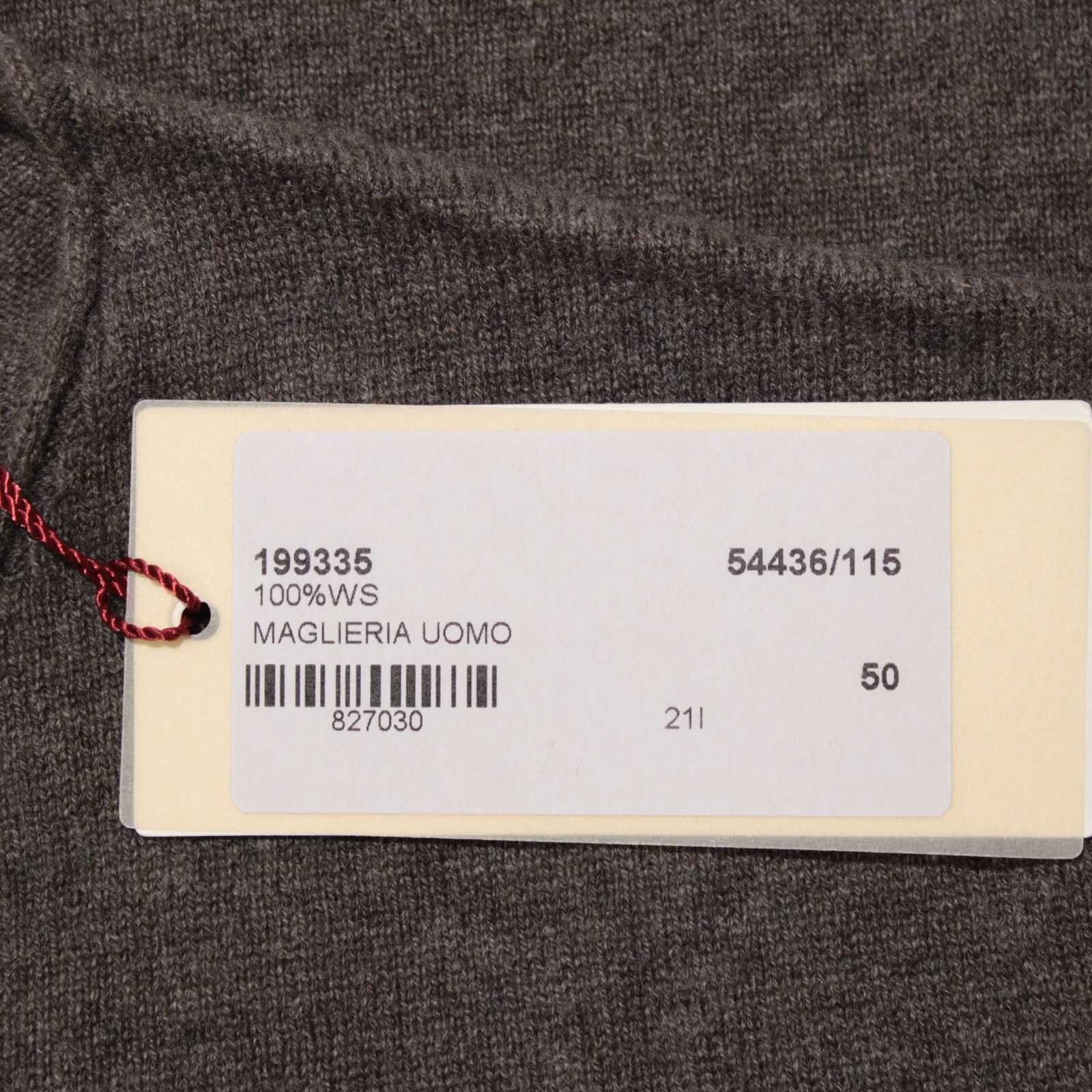 Luciano Barbera Luciano Barbera Sweater Size US M in Gray Size US M / EU 48-50 / 2 - 8 Thumbnail
