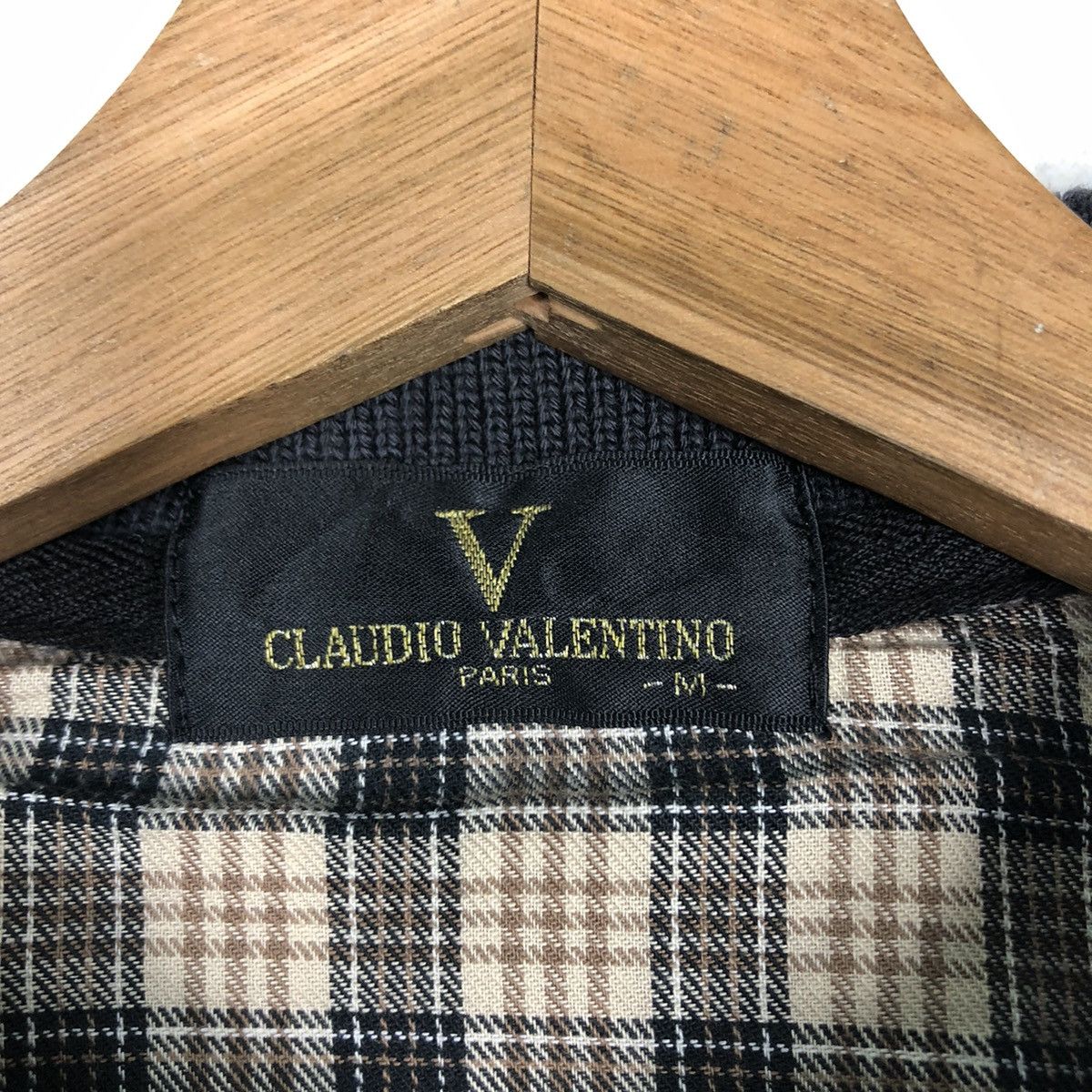 Japanese Brand 🔥Vintage Collar Collague Sweatshirt Claudio Valentino Size US M / EU 48-50 / 2 - 13 Thumbnail