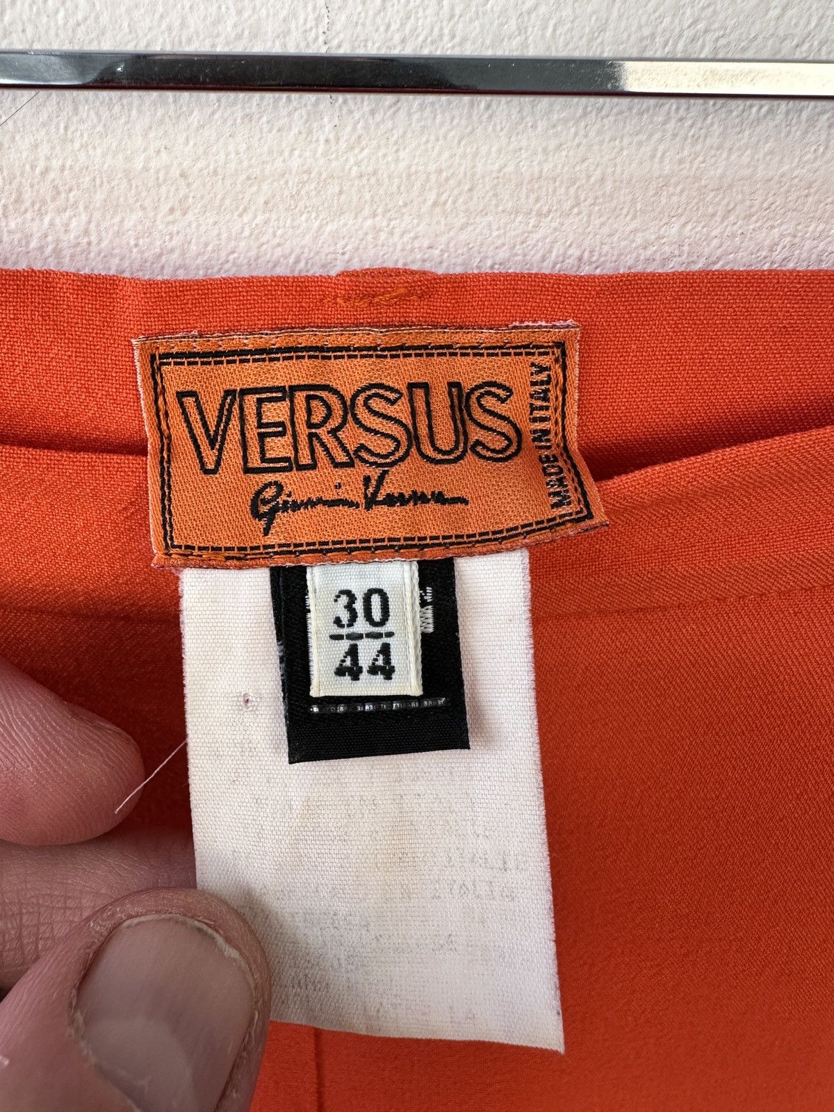 Versus Versace Versus Gianni Versace Vintage Wool Blend Pants Italy 30/44 Size 30" / US 8 / IT 44 - 7 Thumbnail
