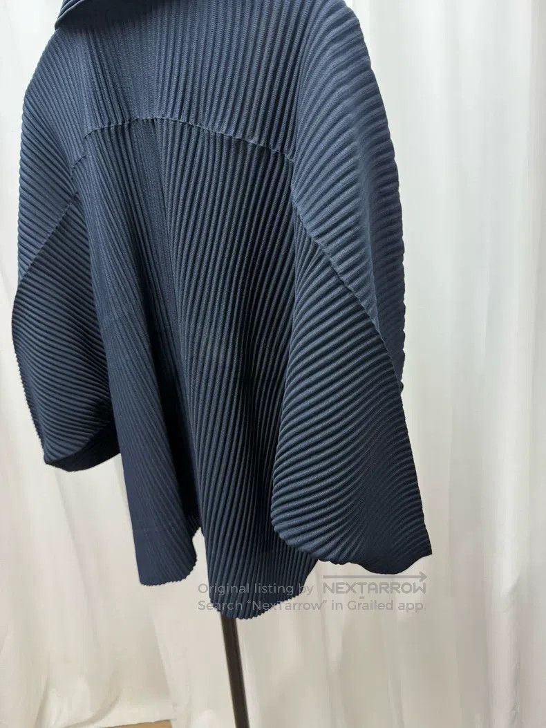 Issey Miyake Issey Miyake Ruffled Loose Fit Unbuttoned Jacket Size S / US 4 / IT 40 - 7 Thumbnail