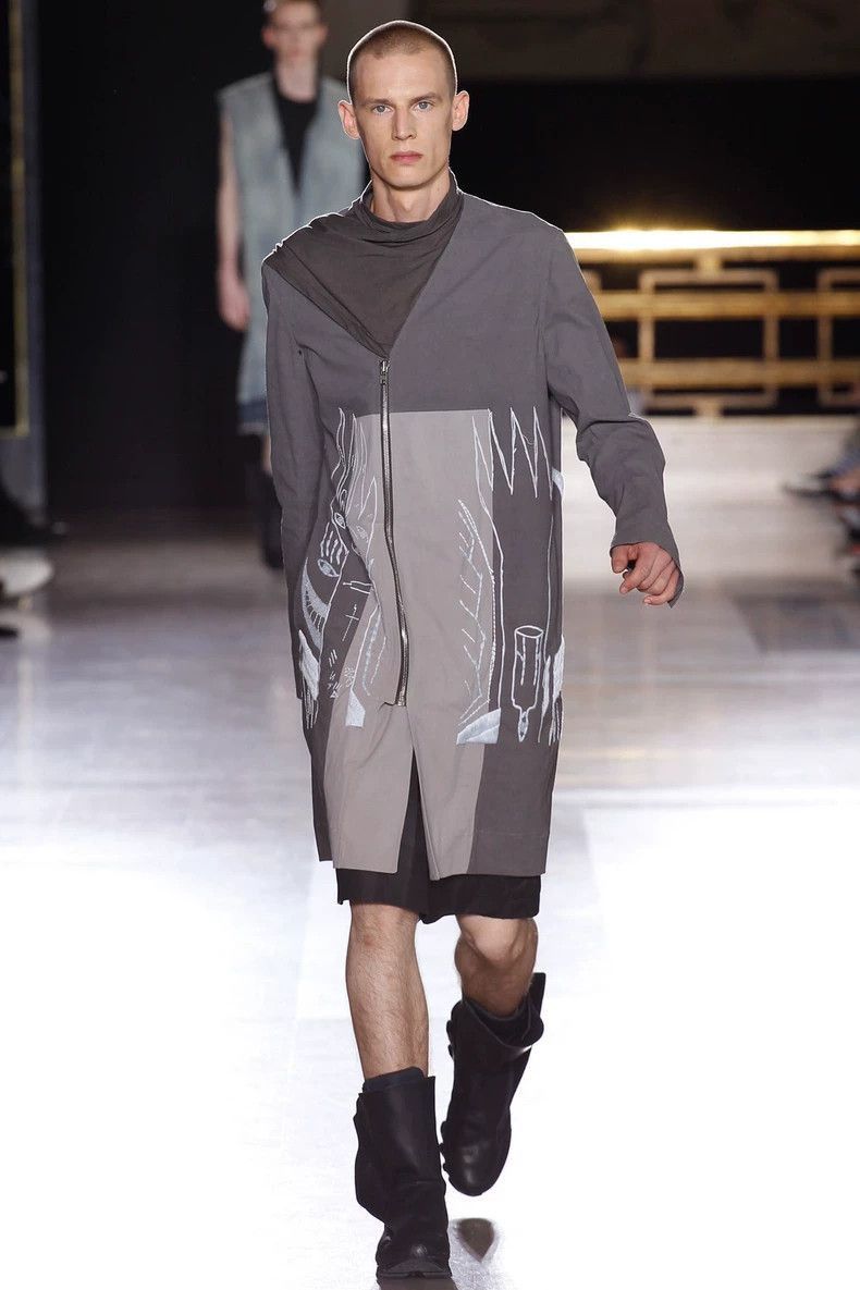 Rick Owens rick owens ma1 long pilot jacket-2508 Size US L / EU 52-54 / 3 - 6 Thumbnail
