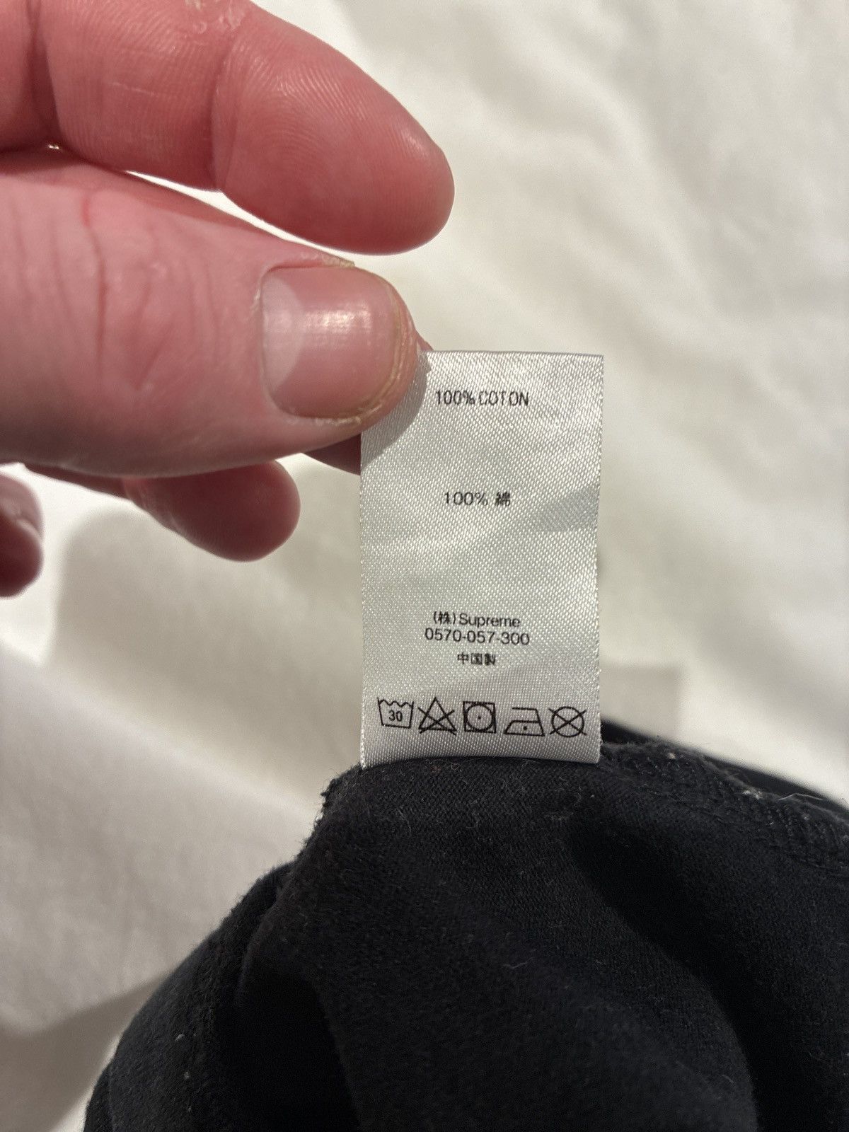 Supreme Classic supreme black long sleeve Size US L / EU 52-54 / 3 - 6 Thumbnail
