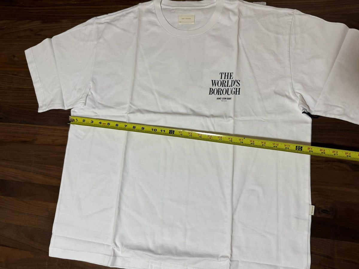 Aime Leon Dore Aime Leon Dore ALD The World’s Borough Tee Newspaper XXL Size US XXL / EU 58 / 5 - 5 Thumbnail