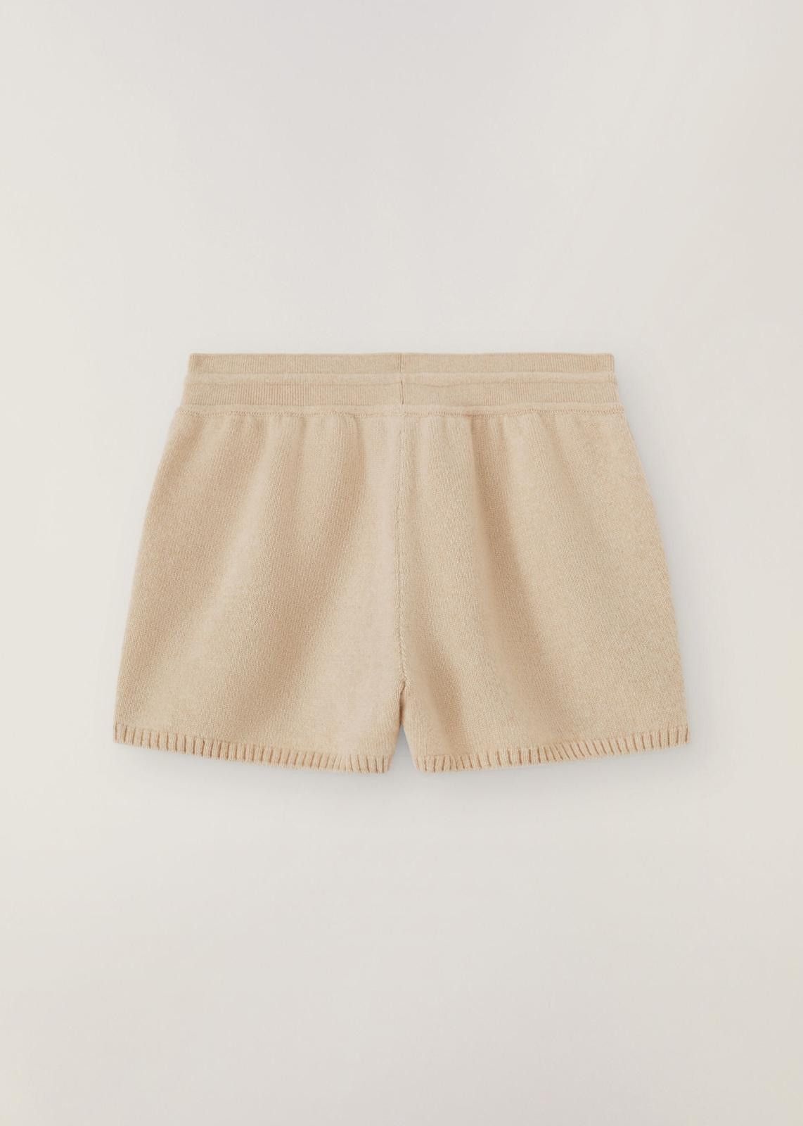 Loro Piana o1srvl11e1024 Cocooning Fine Ajour Short in Beige Size 30" / US 8 / IT 44 - 2 Thumbnail
