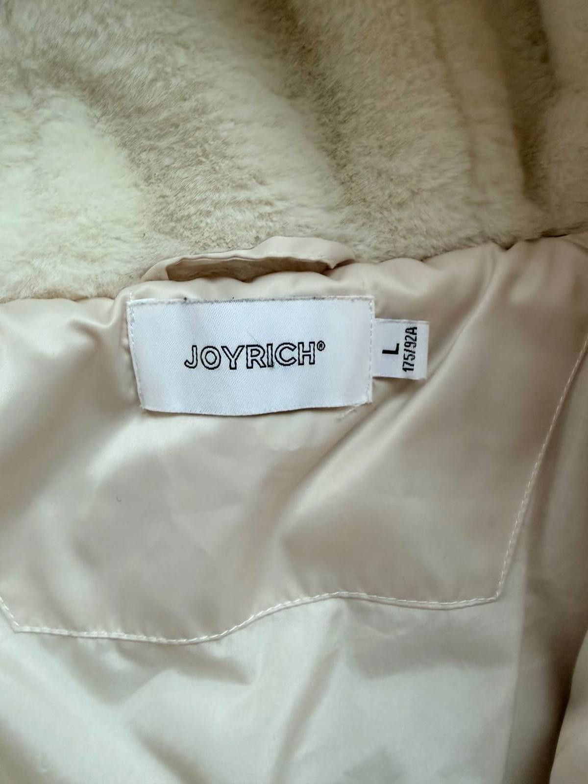 Joyrich Joyrich Teddy Bear Puffer Jacket - Size Large - Cream Size L / US 10 / IT 46 - 4 Thumbnail