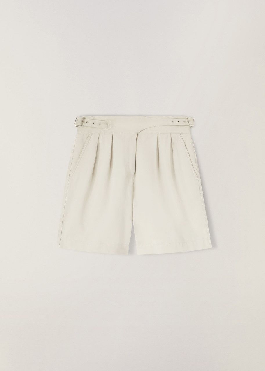 image of Loro Piana O1Srvl11E0424 Shorts In White, Women's (Size 26)