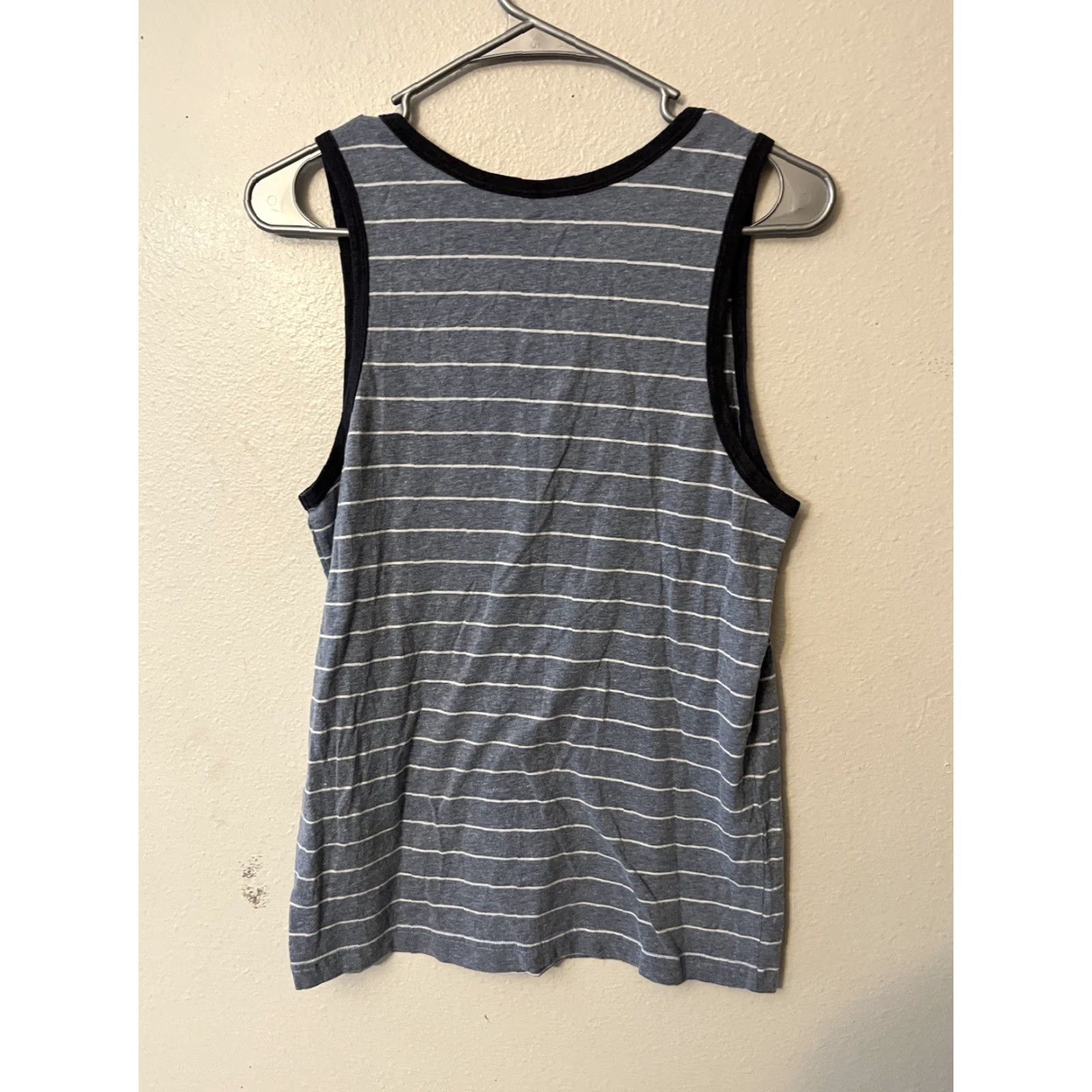 Levi's Levi's Tank Top Small Blue Striped Sleeveless Cotton Polyester Men Size US S / EU 44-46 / 1 - 3 Thumbnail