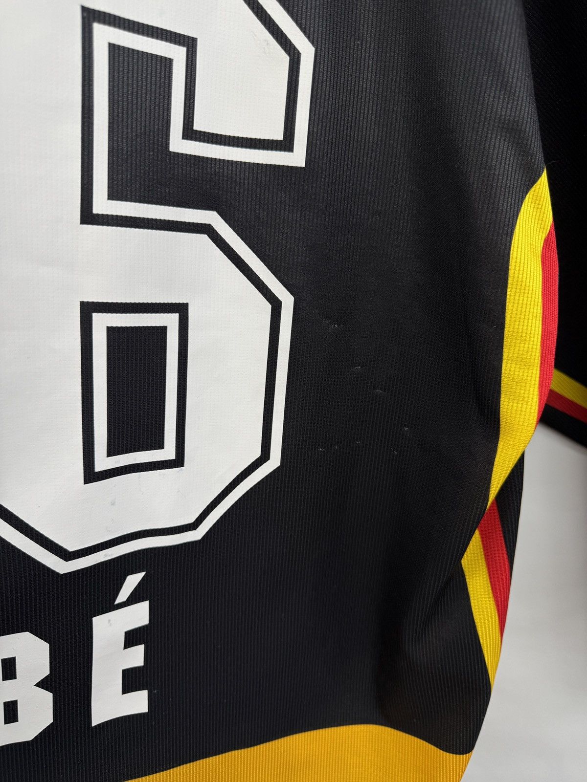 NHL 🇨🇭 2009 SC Bern #96 DUBE Switzerland Hockey Jersey Peugeot Size US L / EU 52-54 / 3 - 15 Thumbnail